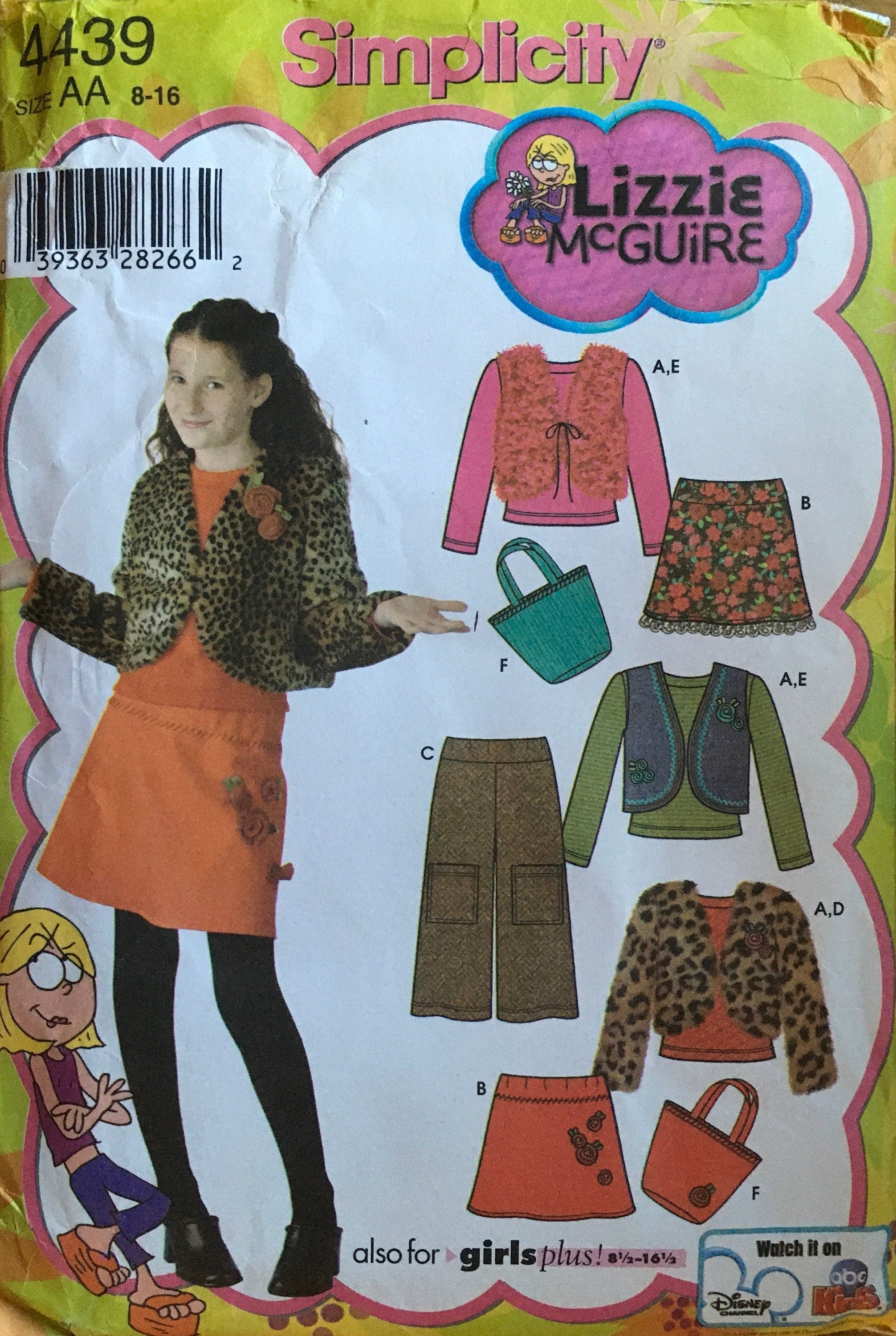 Simplicity 4439 Sewing Pattern (Vintage) UNCUT/CUT