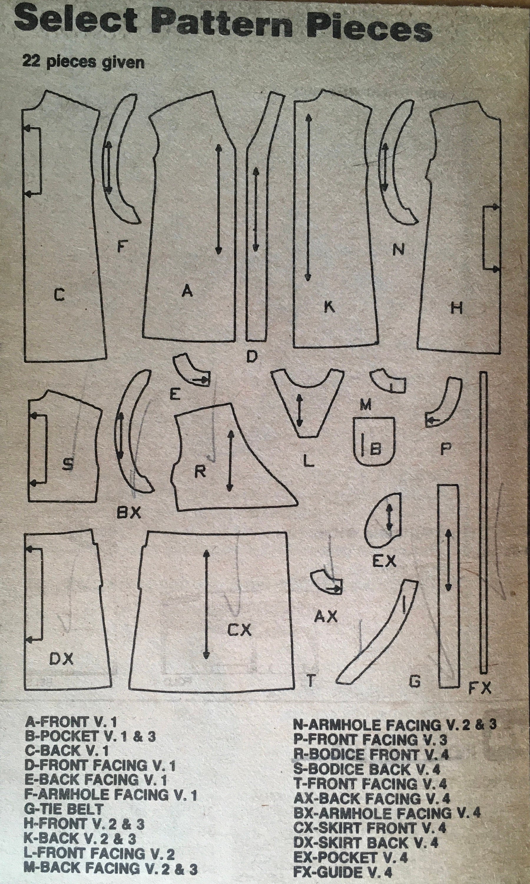 Simplicity 5196 Sewing Pattern (Vintage) CUT