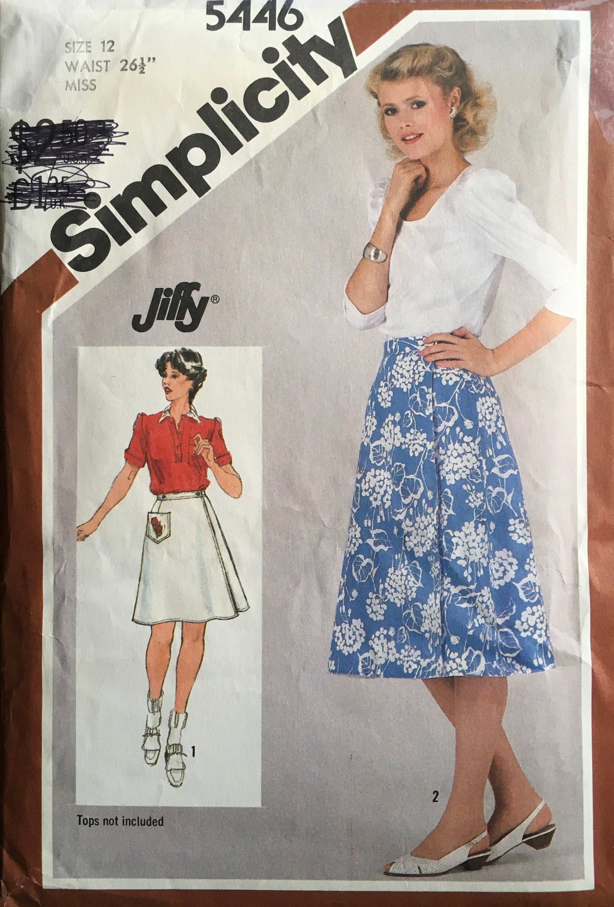 Simplicity 5446 Sewing Pattern (Vintage) UNCUT