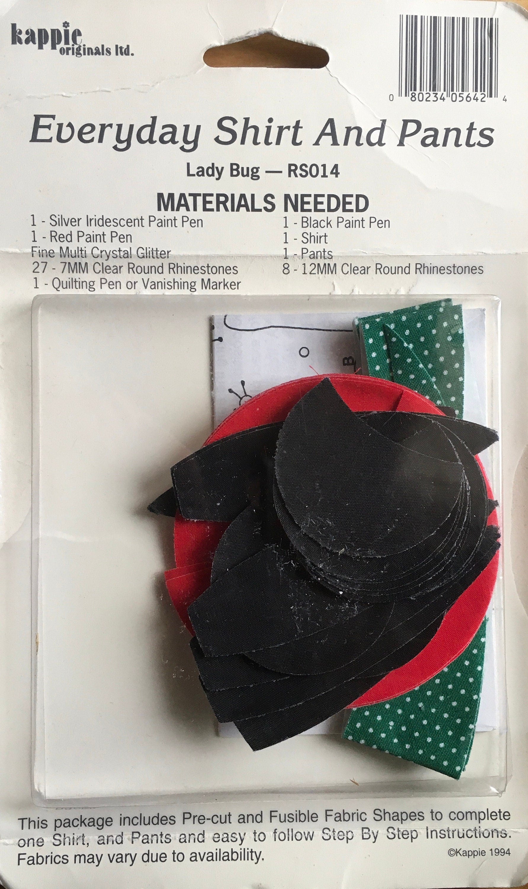 Kappie Iron-On Appliqué Kit (Vintage) UNCUT