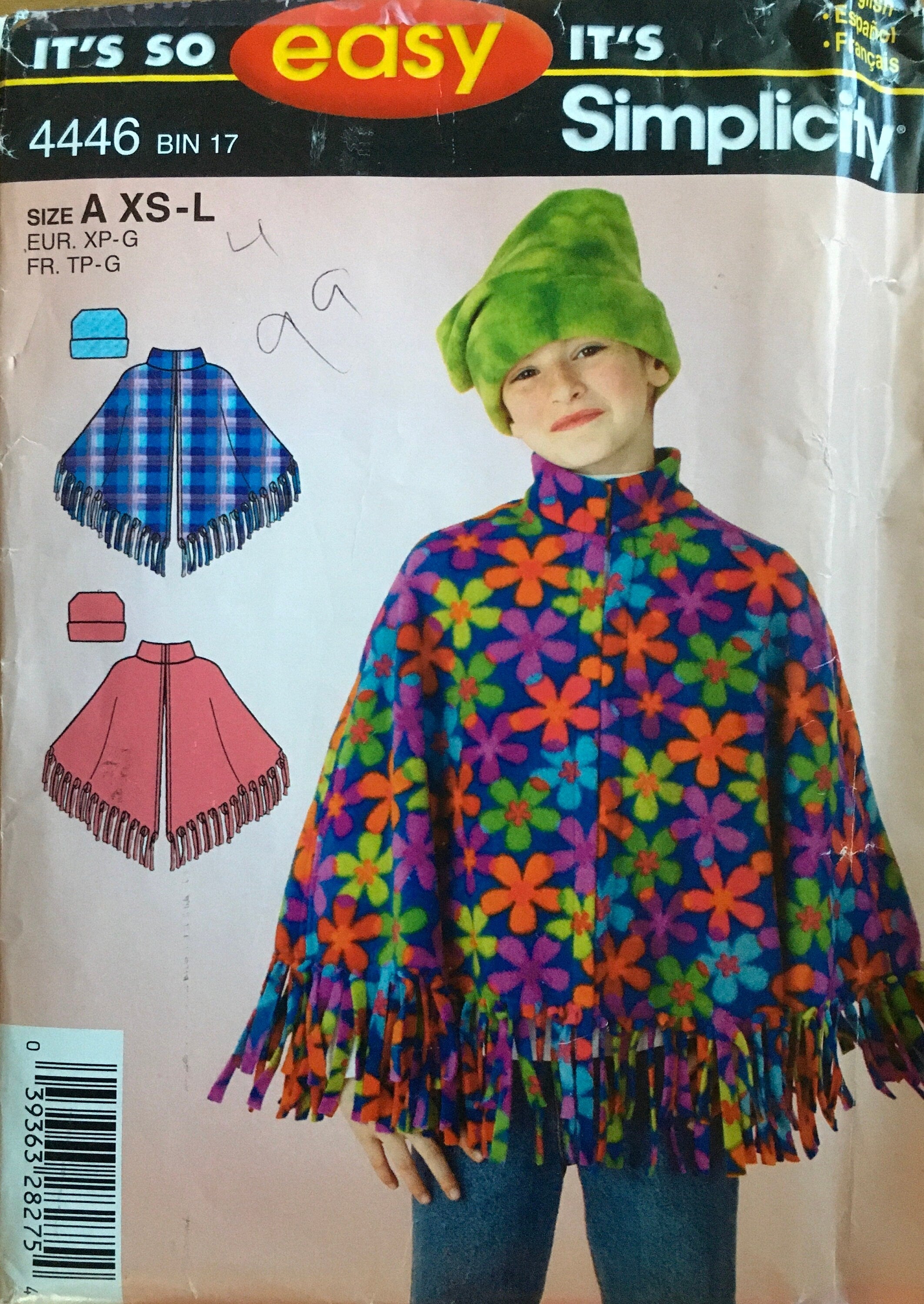 Simplicity 4446 Sewing Pattern (Vintage) UNCUT