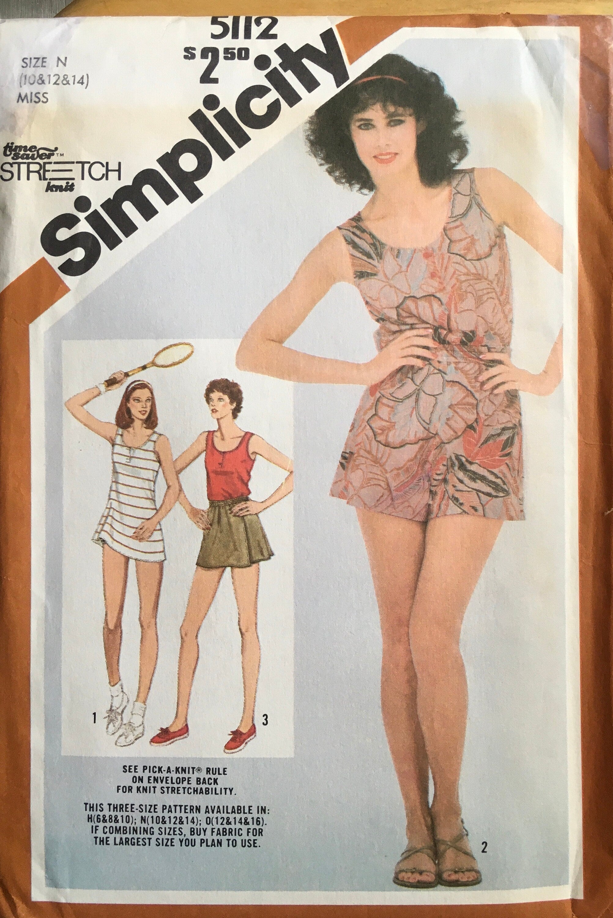 Simplicity 5112 Sewing Pattern (Vintage) UNCUT