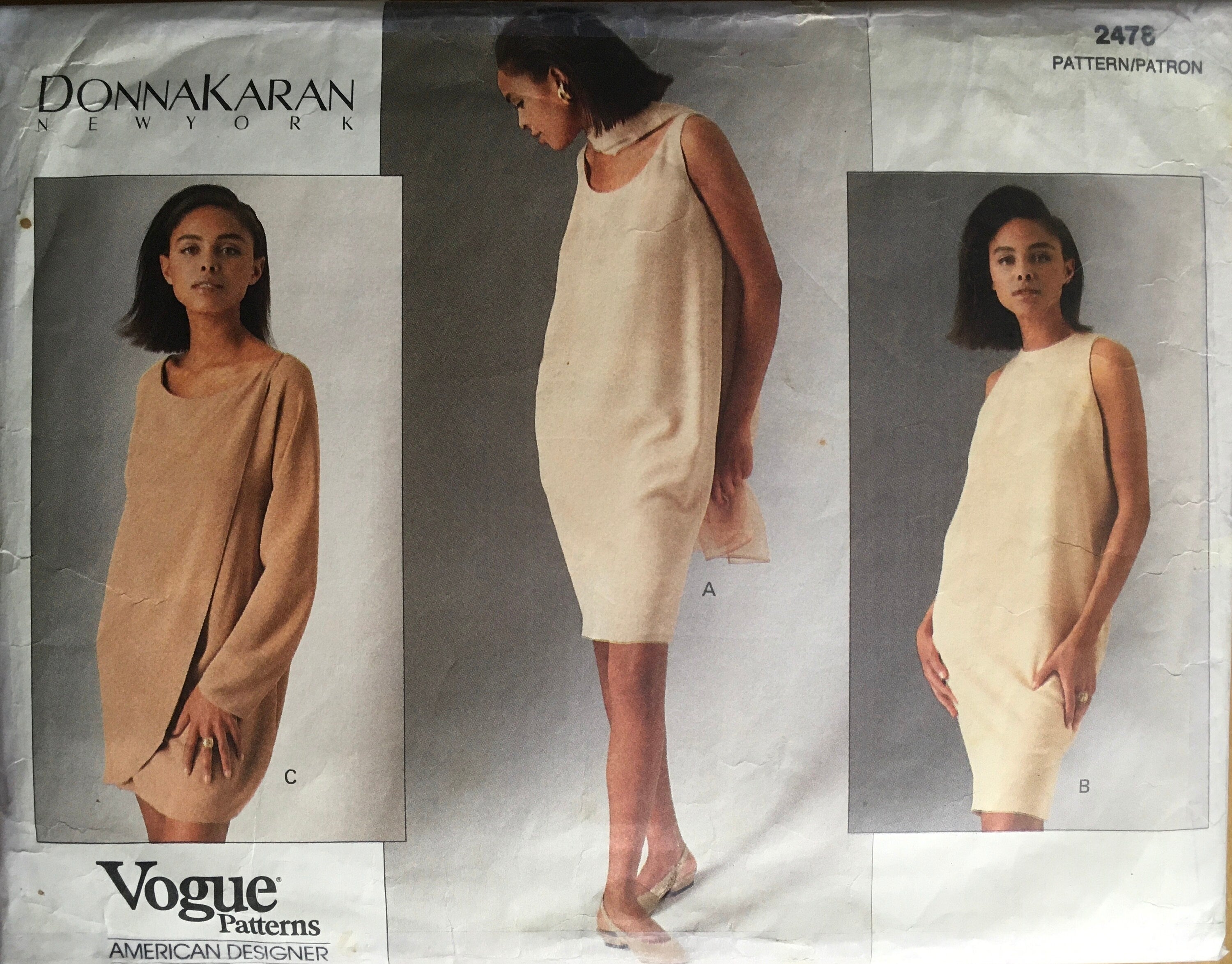 Vogue 2478 Sewing Pattern (Vintage) CUT