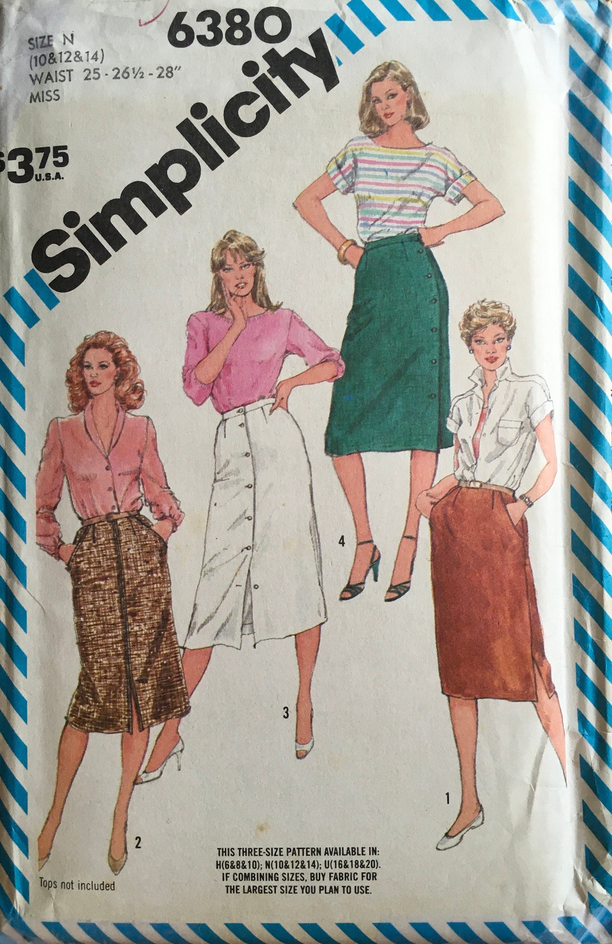 Simplicity 6380 Sewing Pattern (Vintage) UNCUT