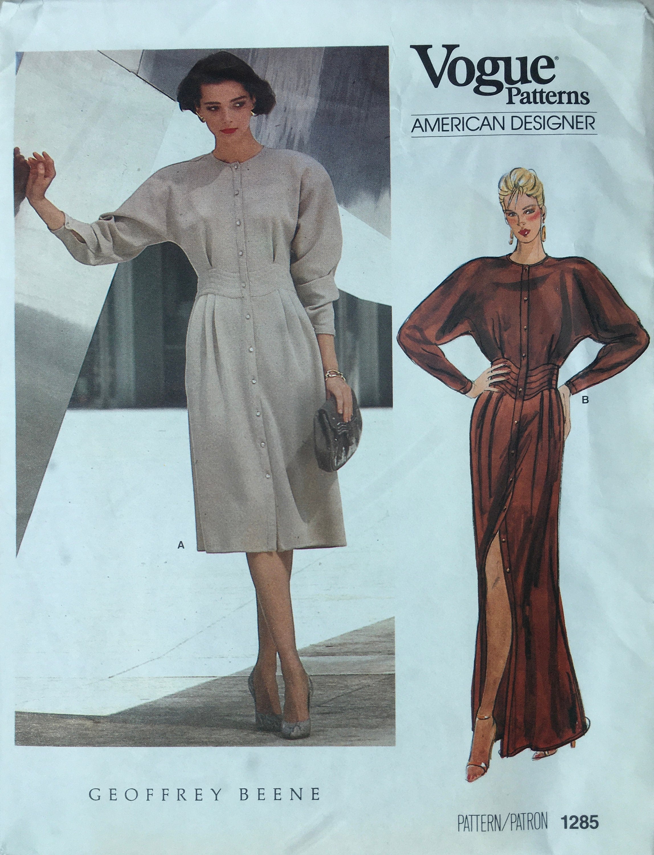Vogue 1285 Sewing Pattern (Vintage) UNCUT
