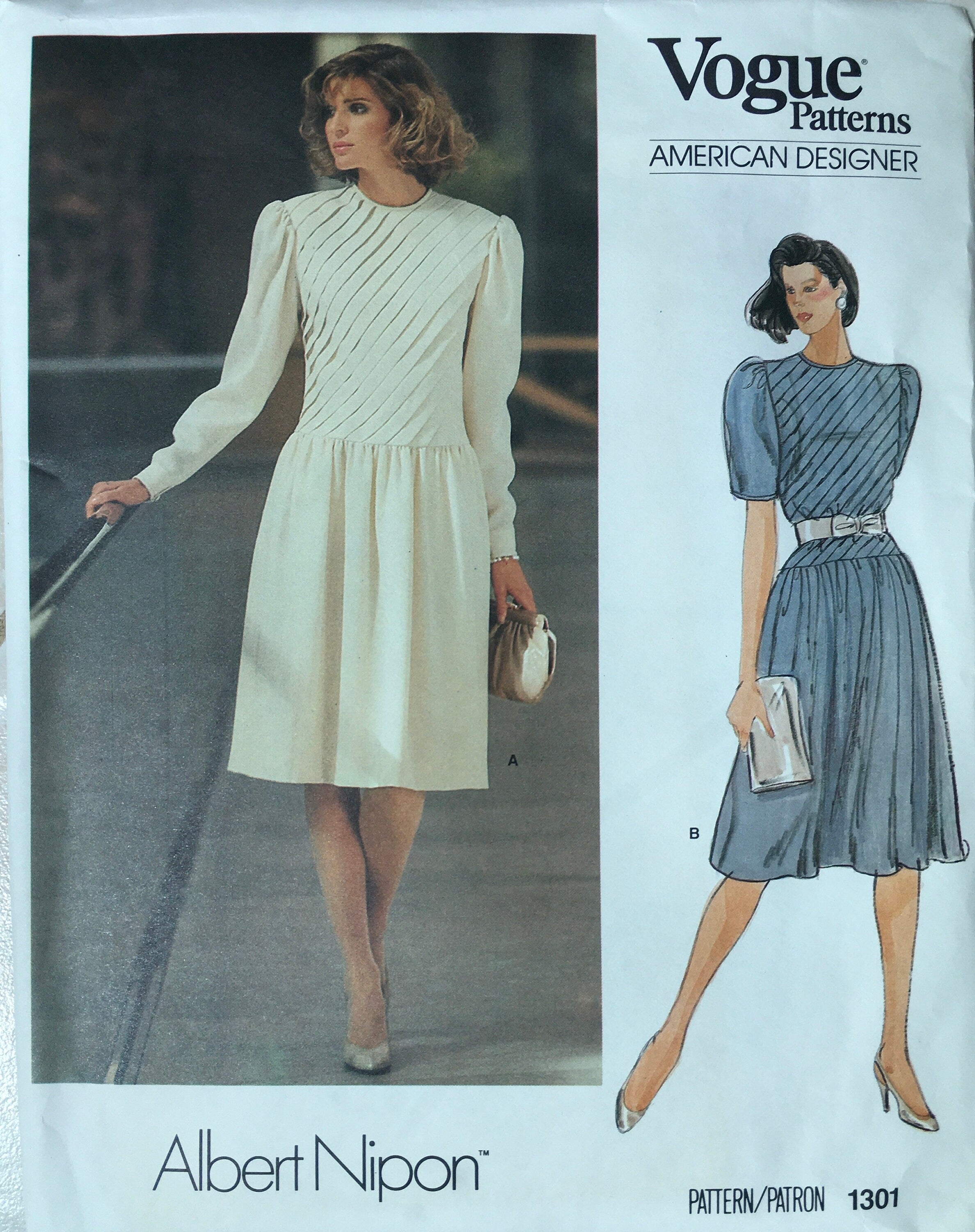 Vogue 1301 Sewing Pattern (Vintage) UNCUT