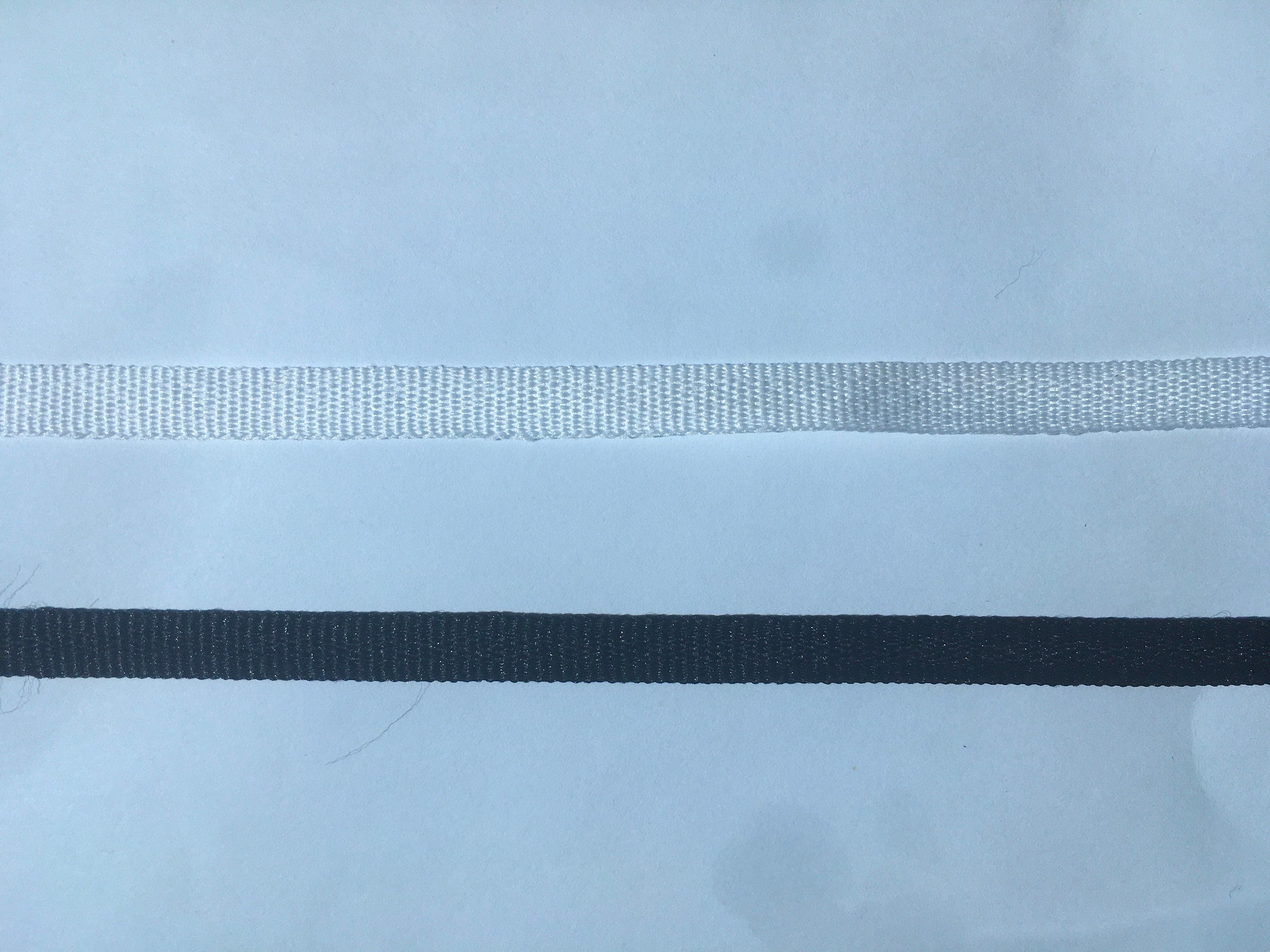 10/20/30 Yards Grosgrain Ribbon 5mm (3/16") White or Black