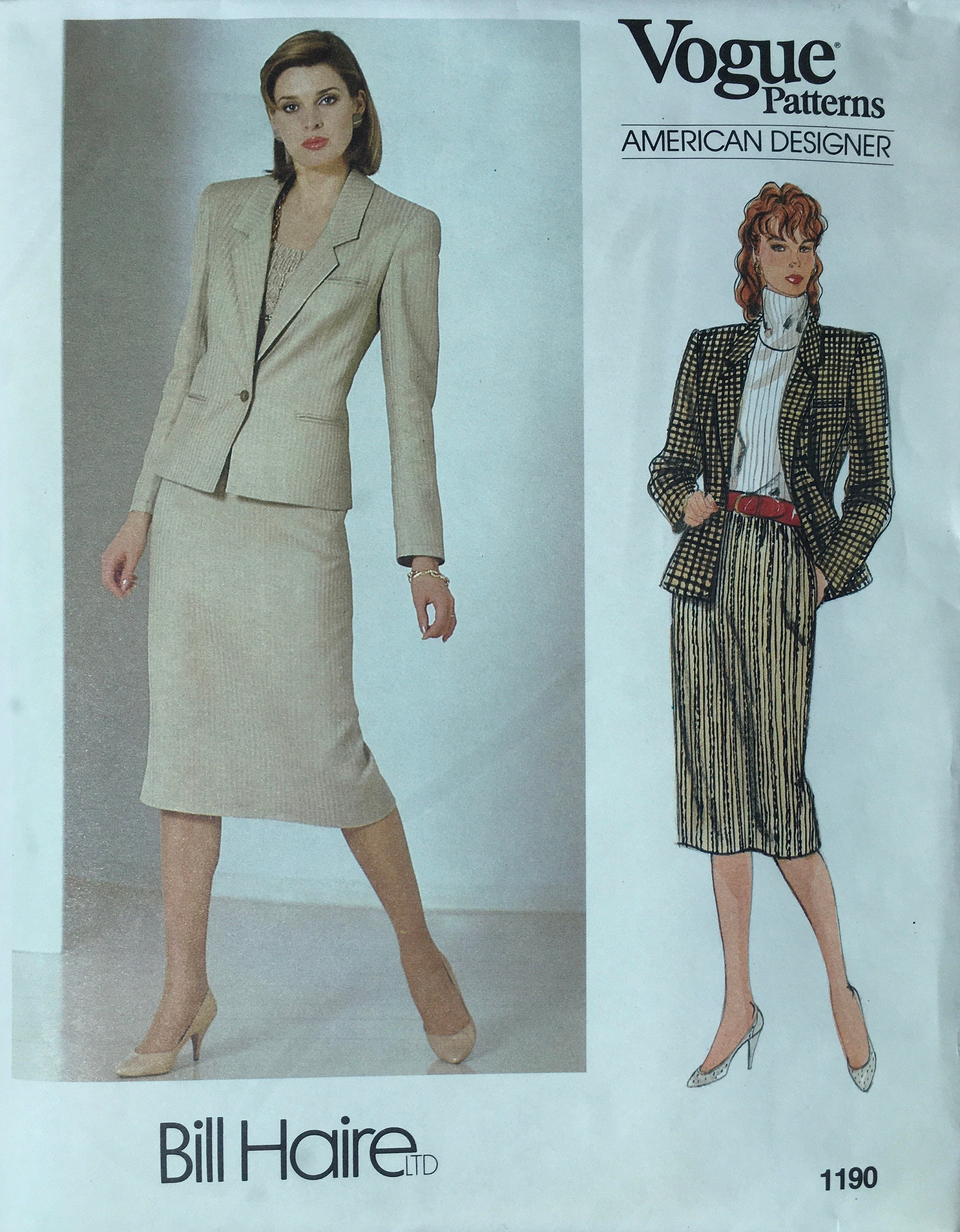 Vogue 1190 Sewing Pattern (Vintage) UNCUT
