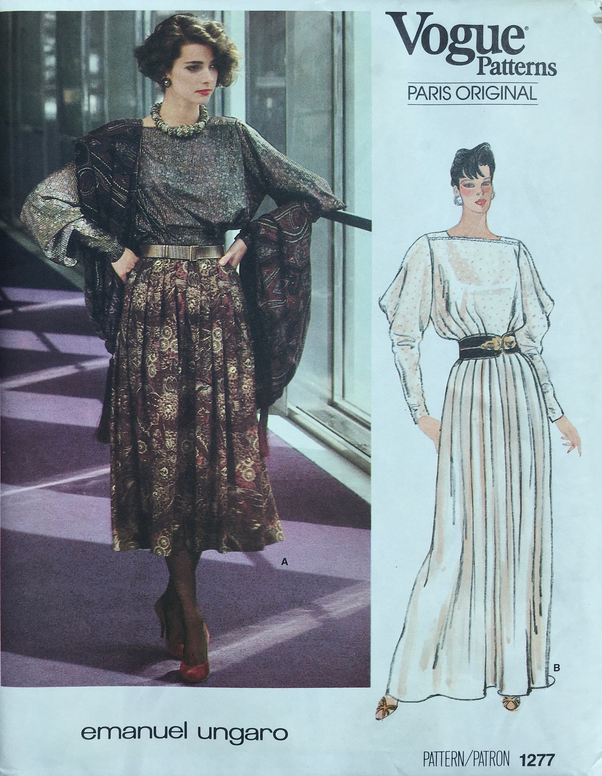Vogue 1277 Sewing Pattern (Vintage) UNCUT