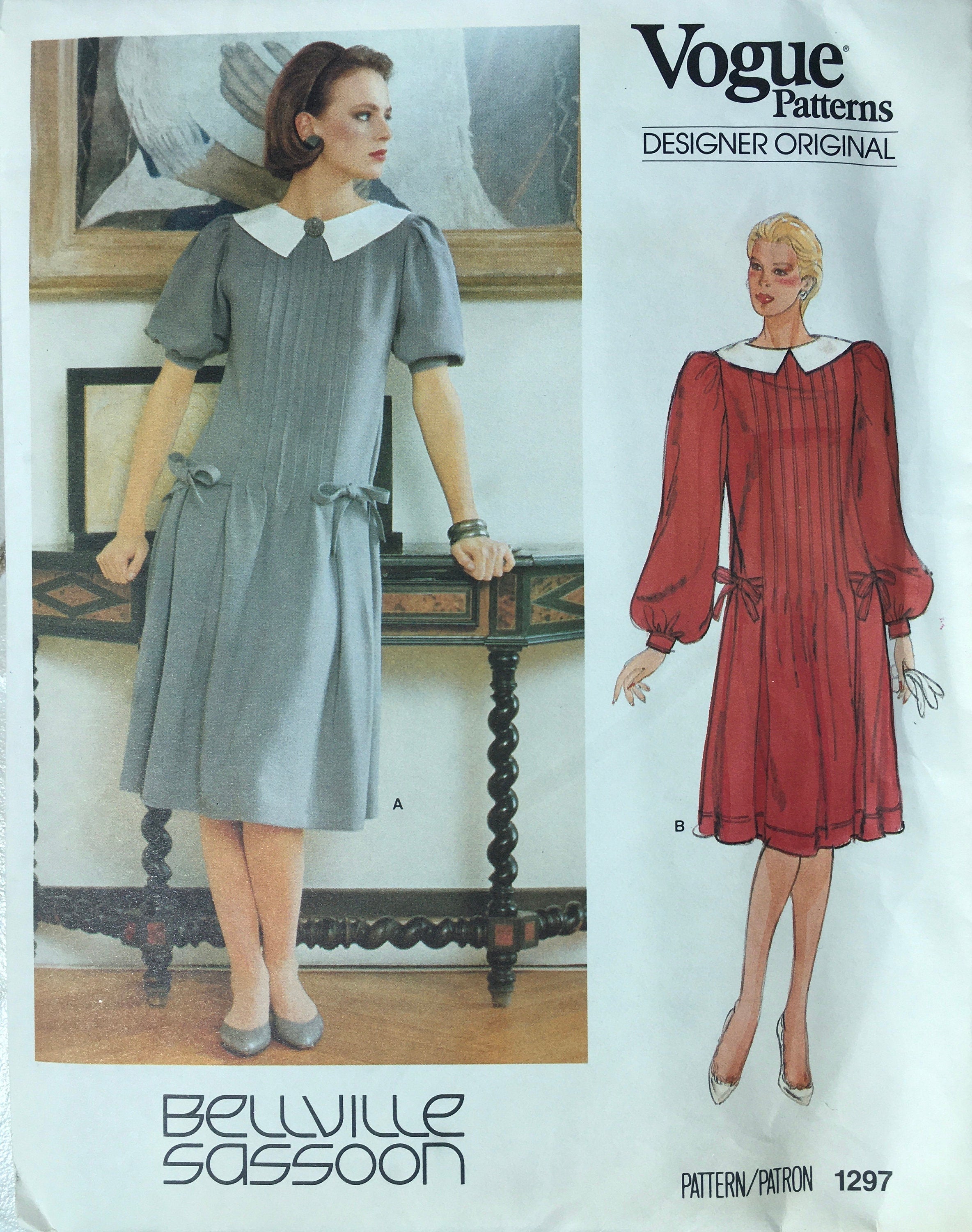 Vogue 1297 Sewing Pattern (Vintage) UNCUT