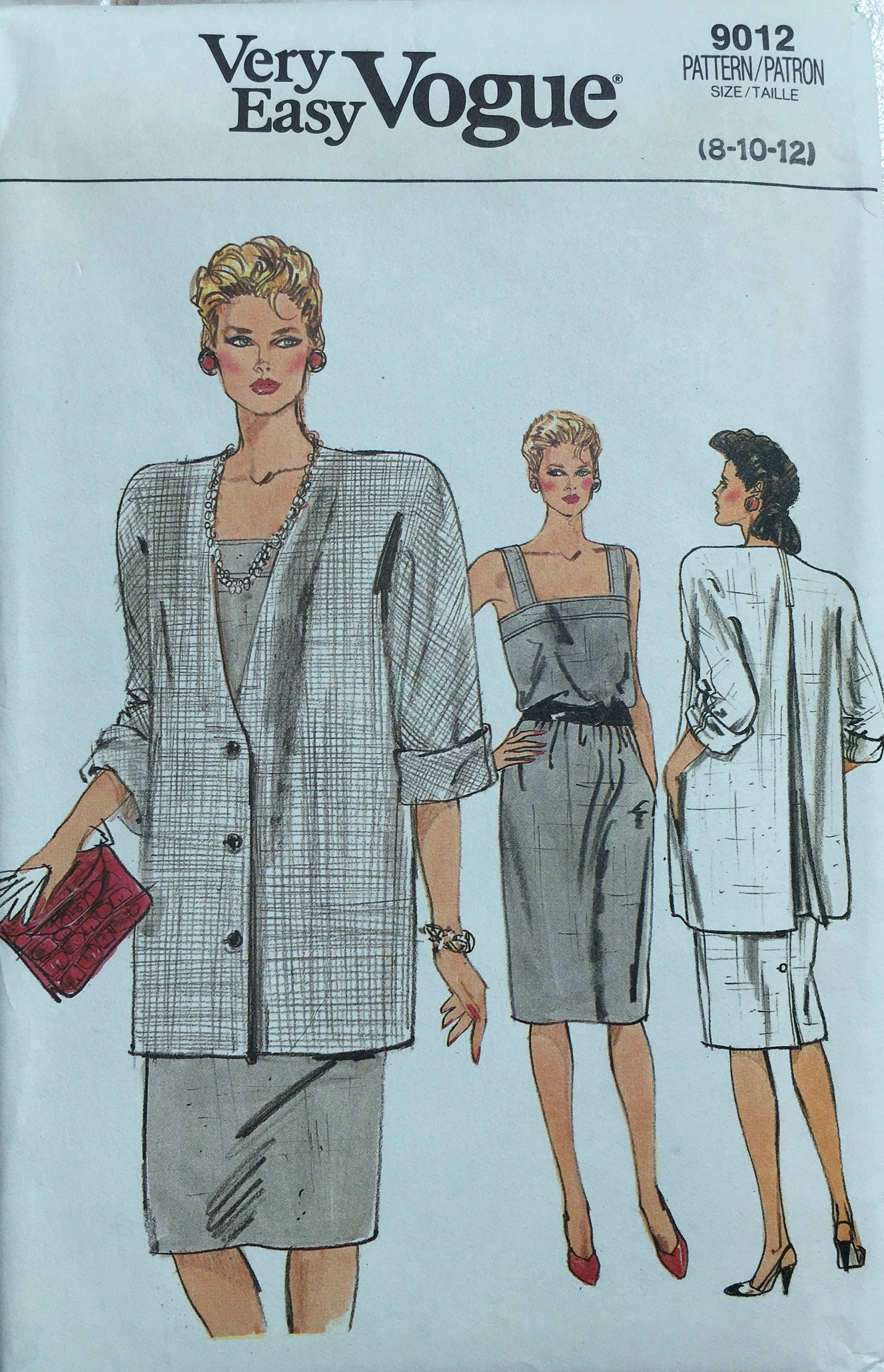 Vogue 9012 Sewing Pattern (Vintage) UNCUT
