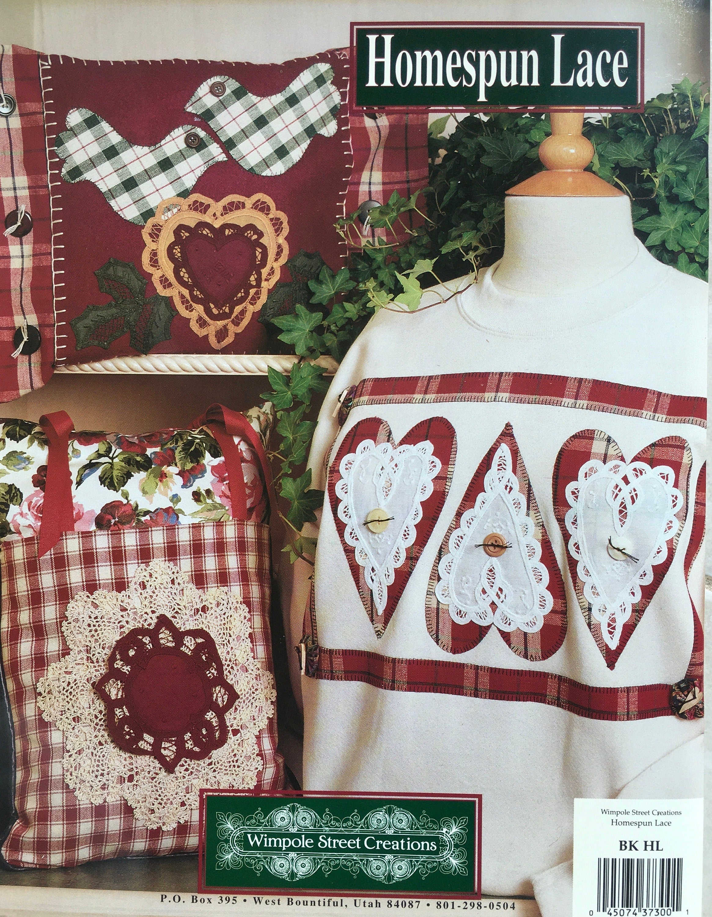 Craft Leaflet “Homespun Lace” (Vintage)