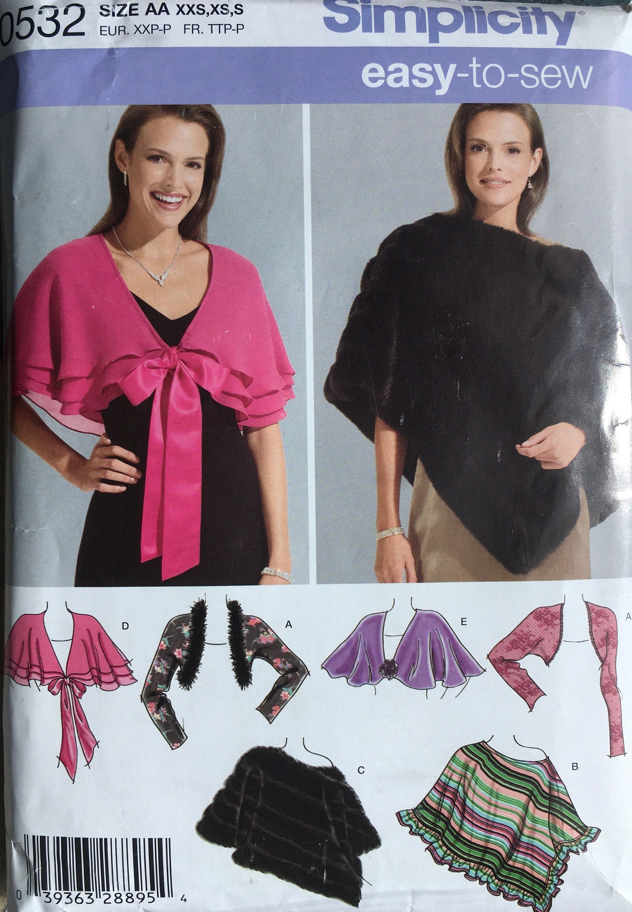 Simplicity 4742 Sewing Pattern (Vintage) CUT