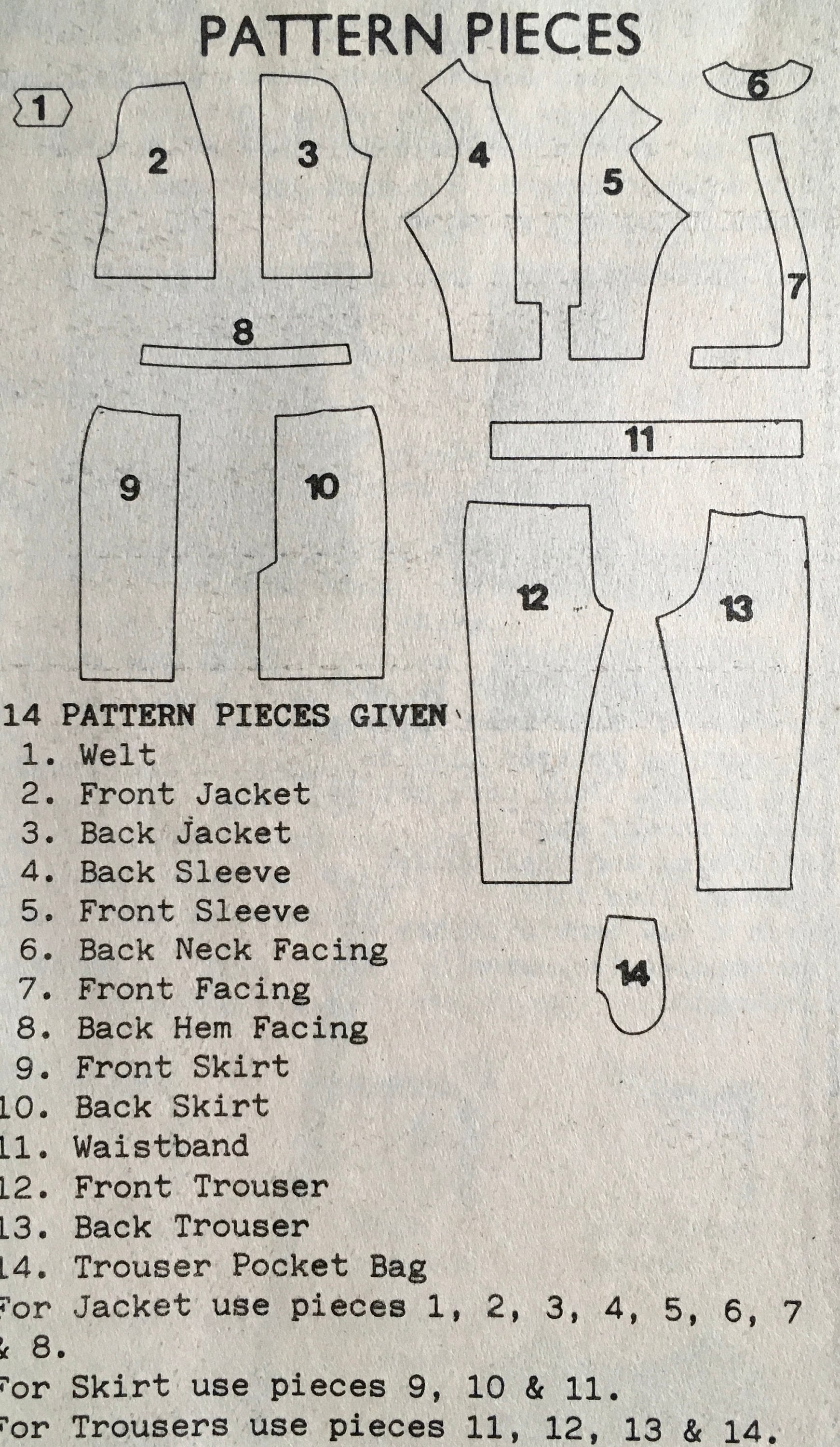 New Look 6254 Sewing Pattern (Vintage) CUT