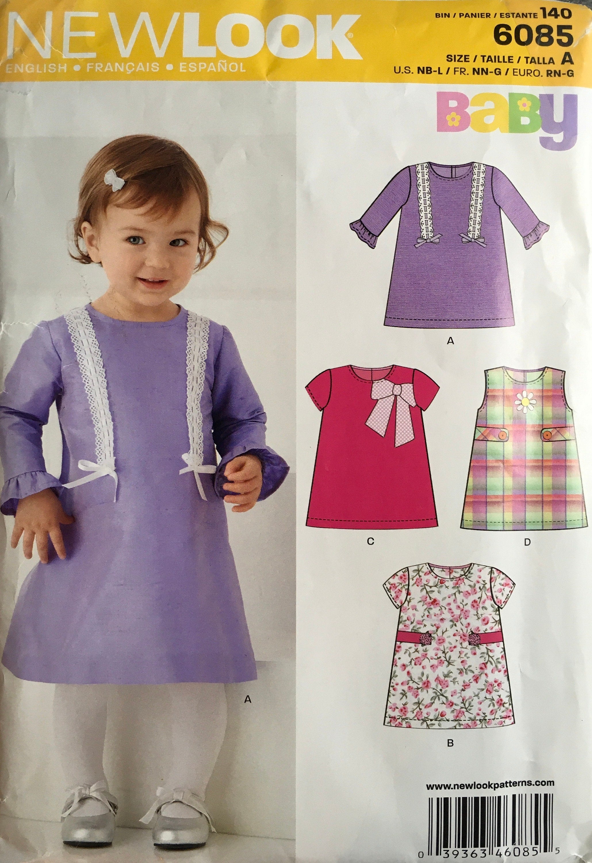 New Look 6085 Sewing Pattern (Vintage) UNCUT