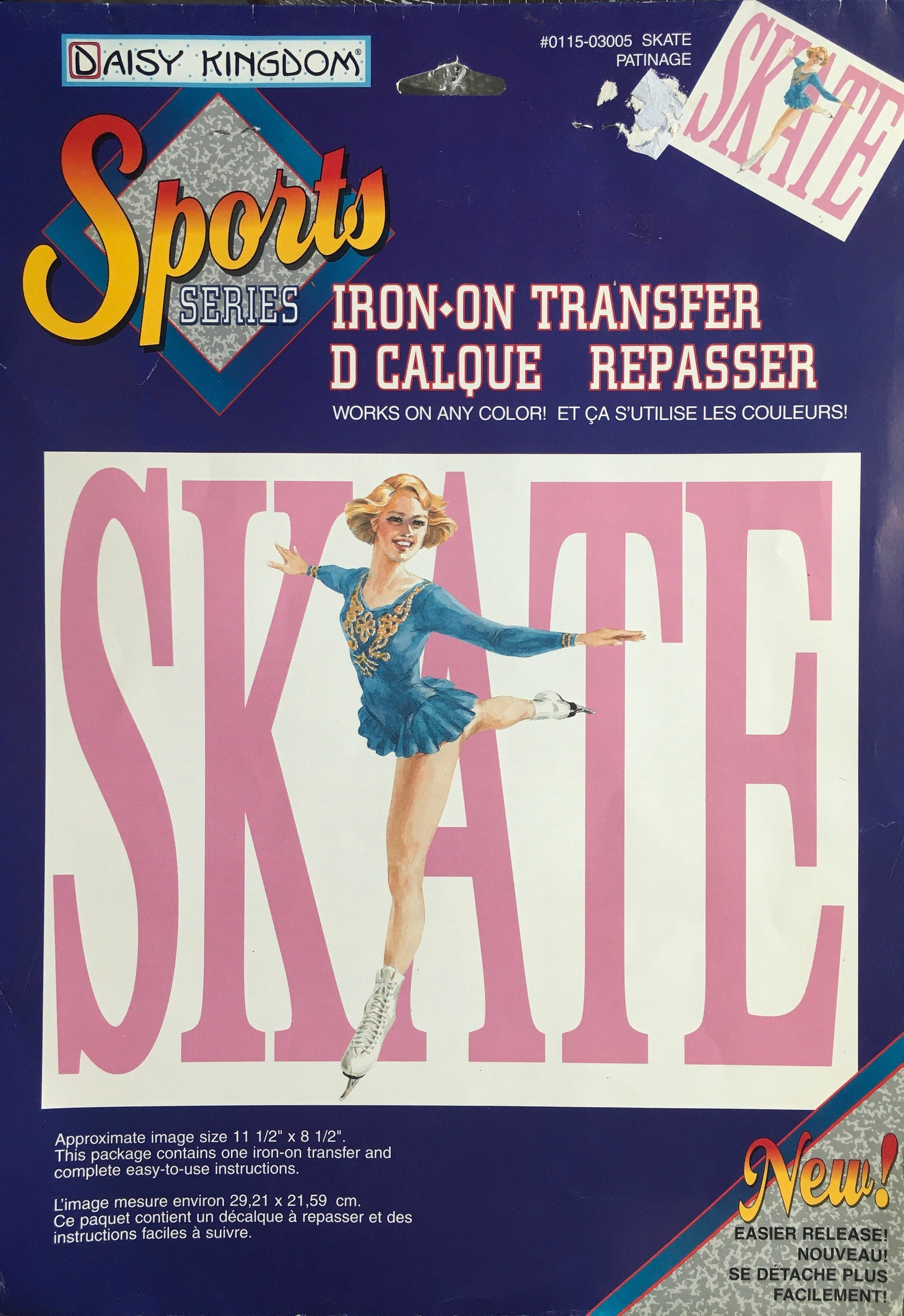 Daisy Kingdom Iron-On Transfer (Vintage) UNCUT