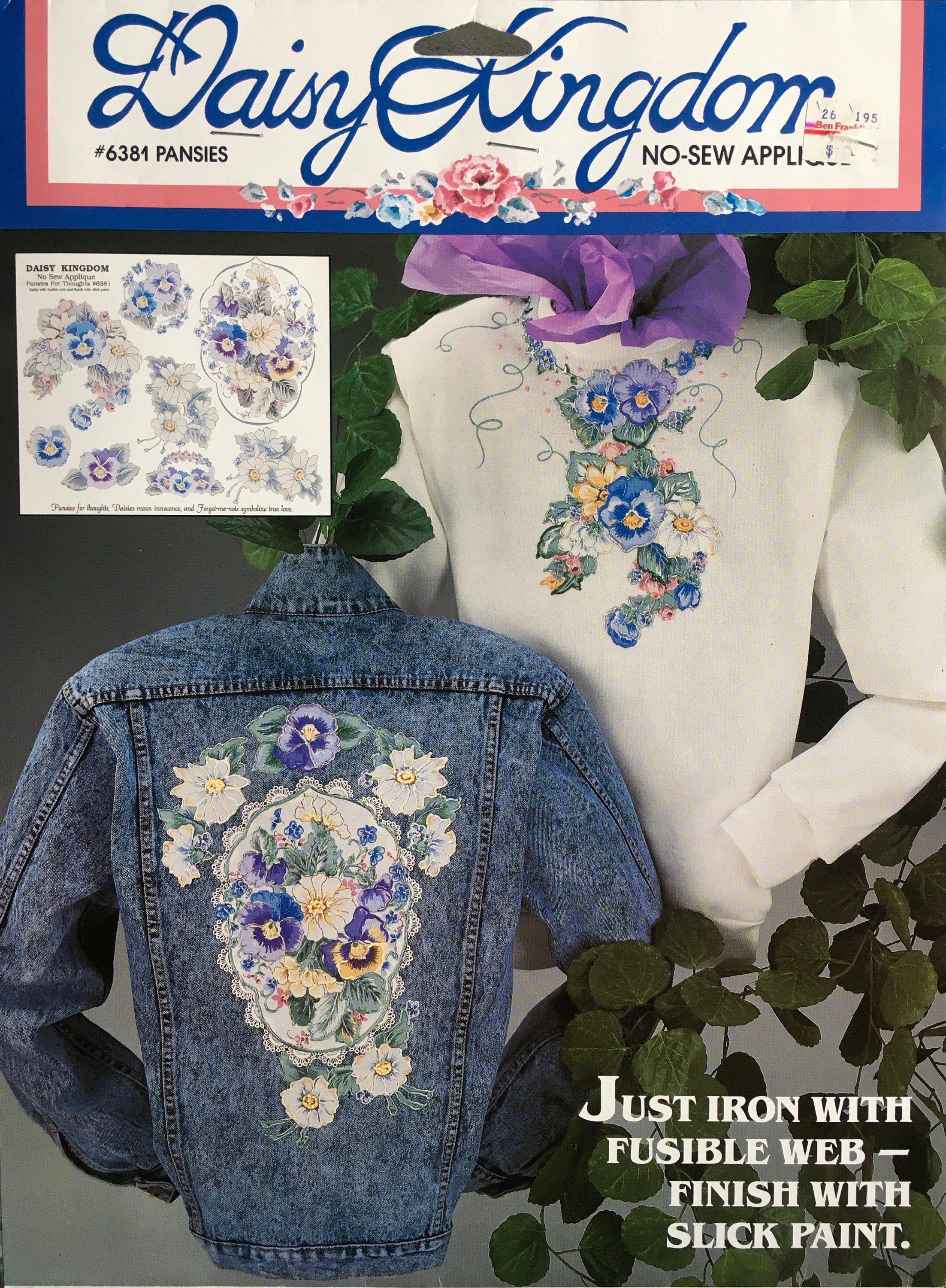 Daisy Kingdom No-Sew Appliqué (Vintage) UNCUT