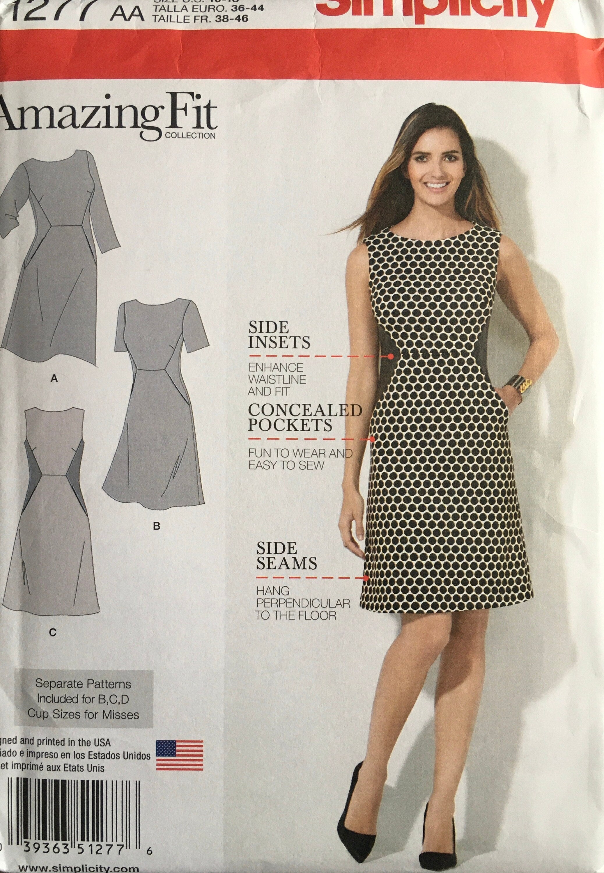 Simplicity 1277 Sewing Pattern (Vintage) UNCUT