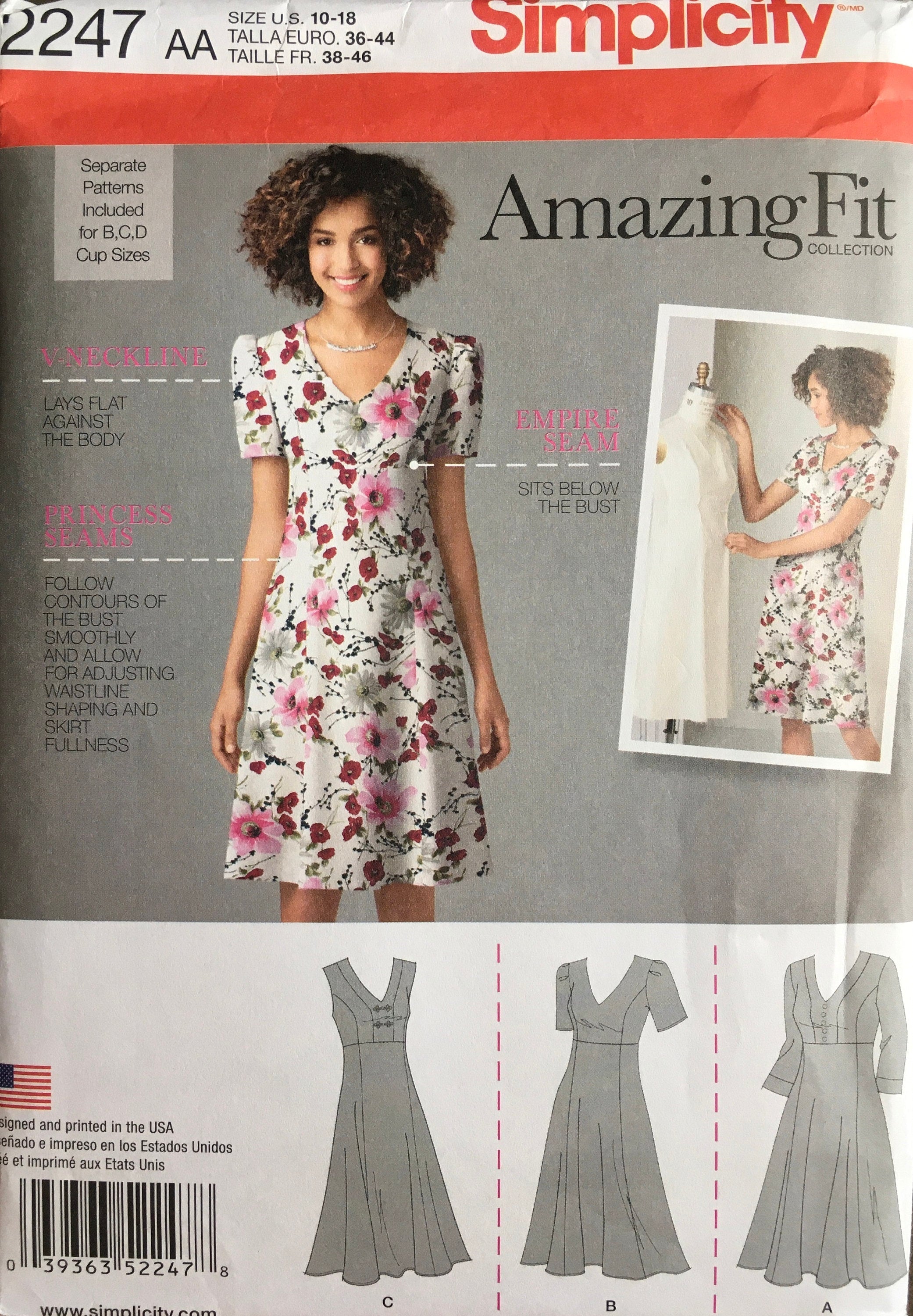 Simplicity 2247 Sewing Pattern (Vintage) UNCUT