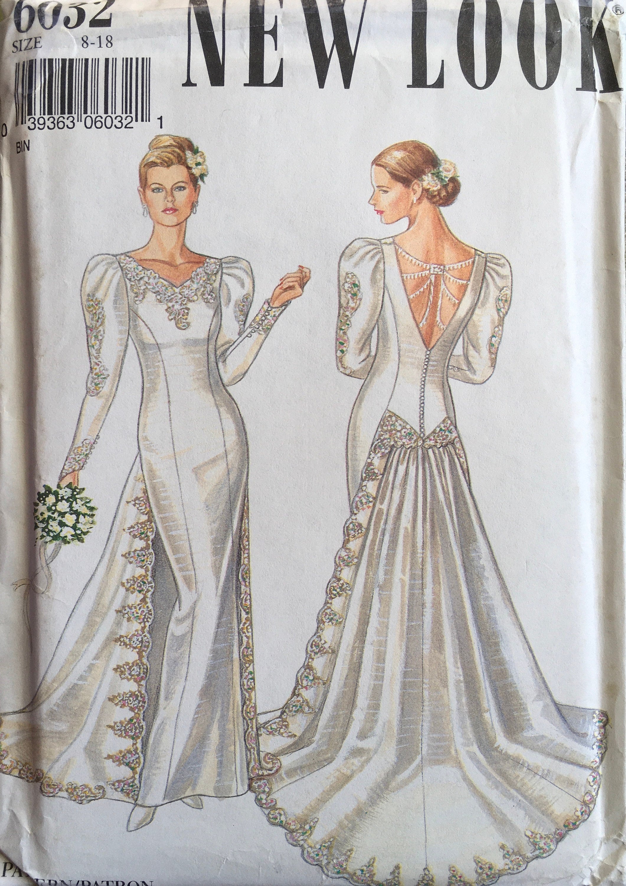 New Look 6032 Sewing Pattern (Vintage) UNCUT