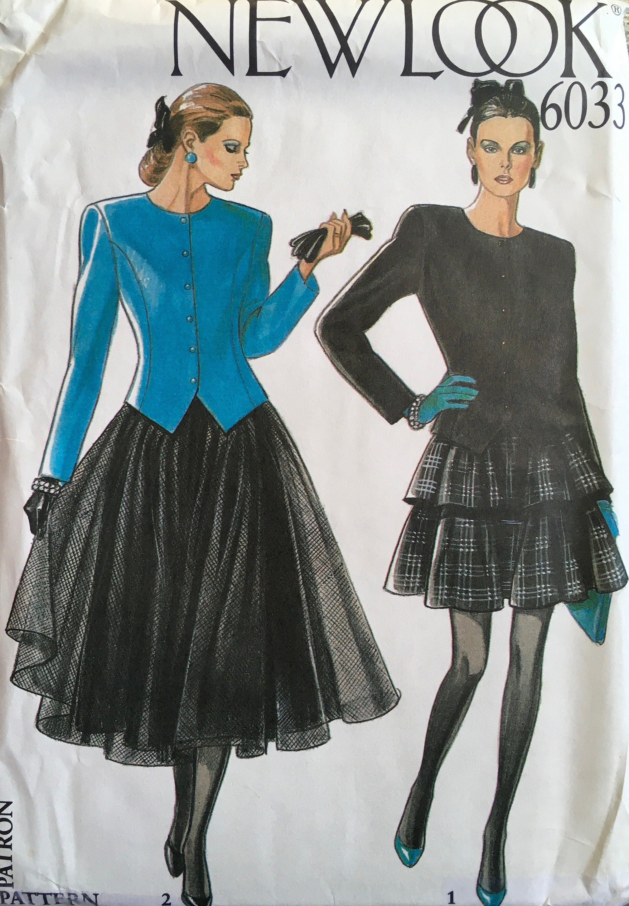 New Look 6033 Sewing Pattern (Vintage) UNCUT