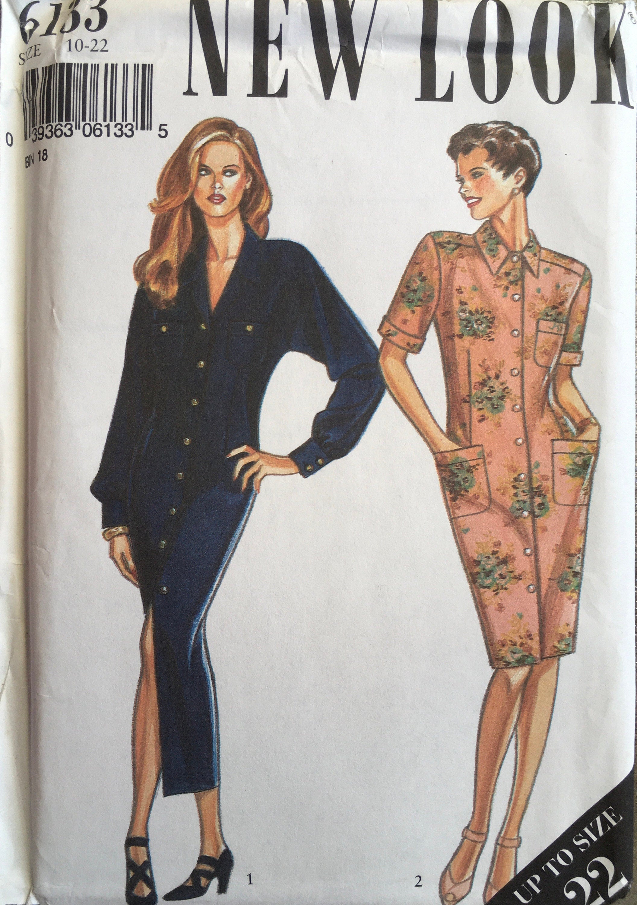 New Look 6133 Sewing Pattern (Vintage) UNCUT