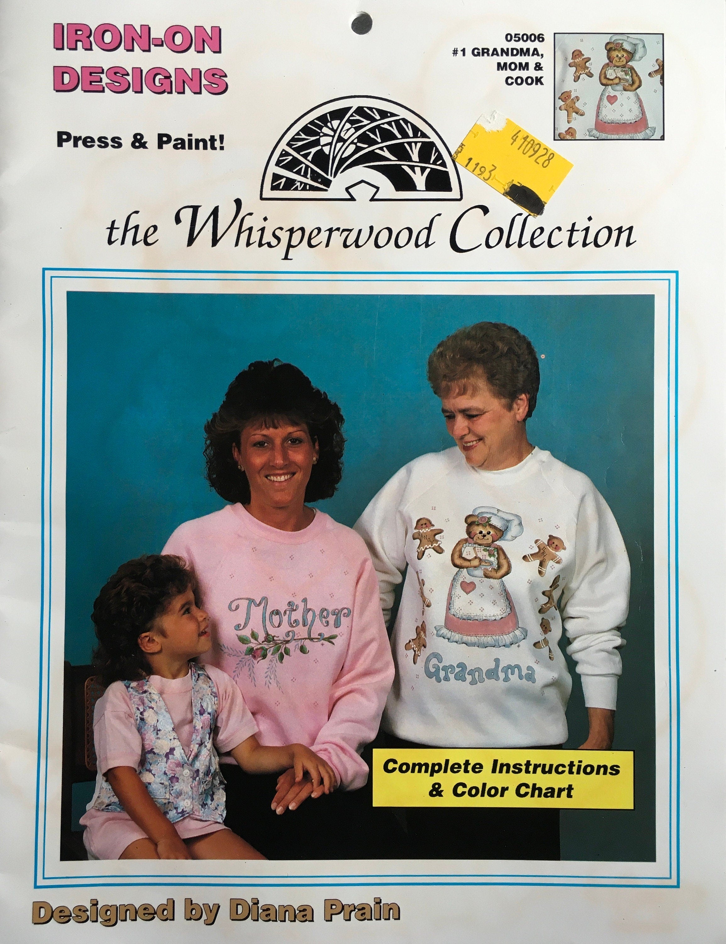 The Whisperwood Iron-On Transfer (Vintage) UNCUT