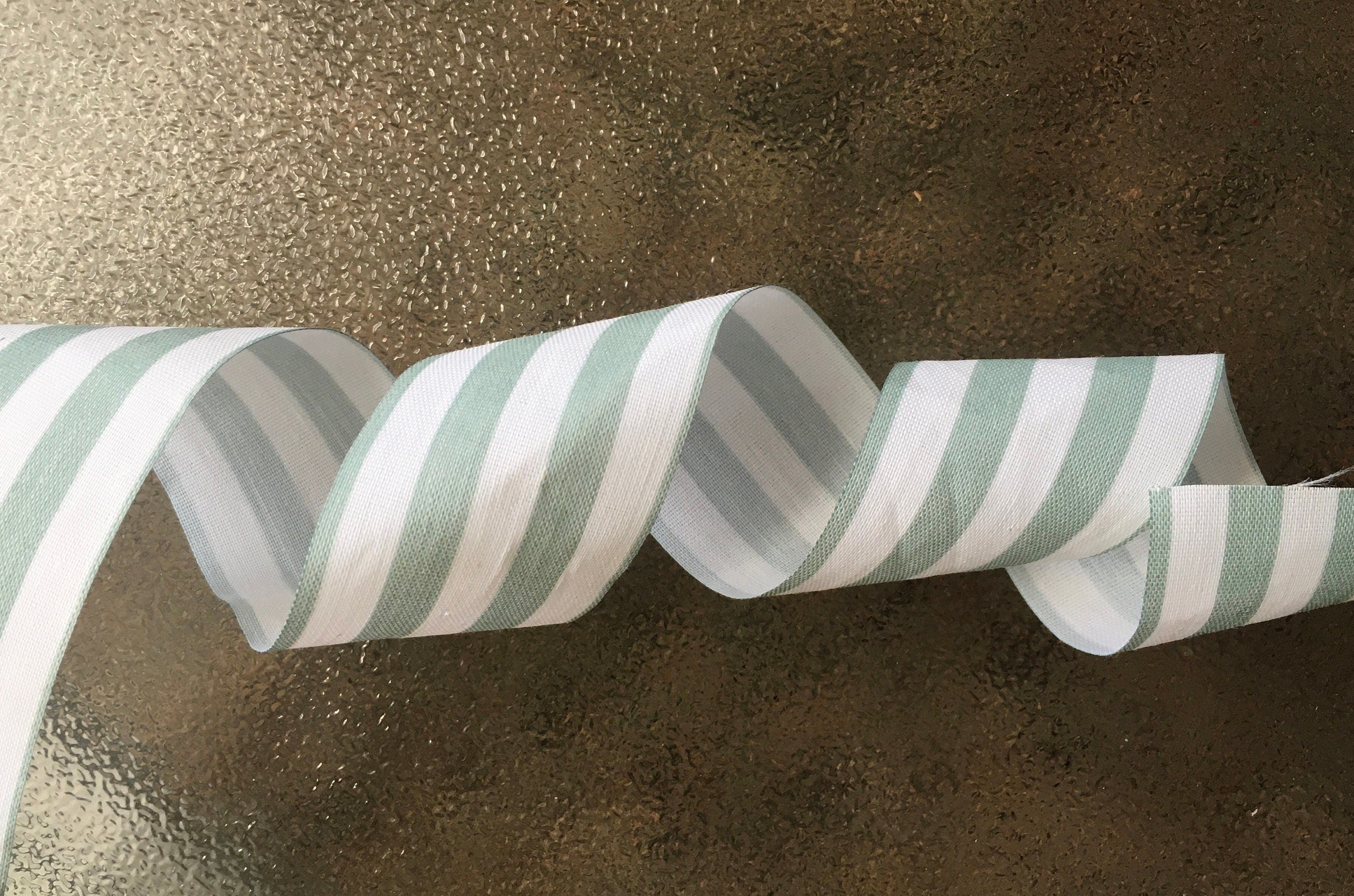 5 Yards Cotton Stripes Ribbon (Vintage)