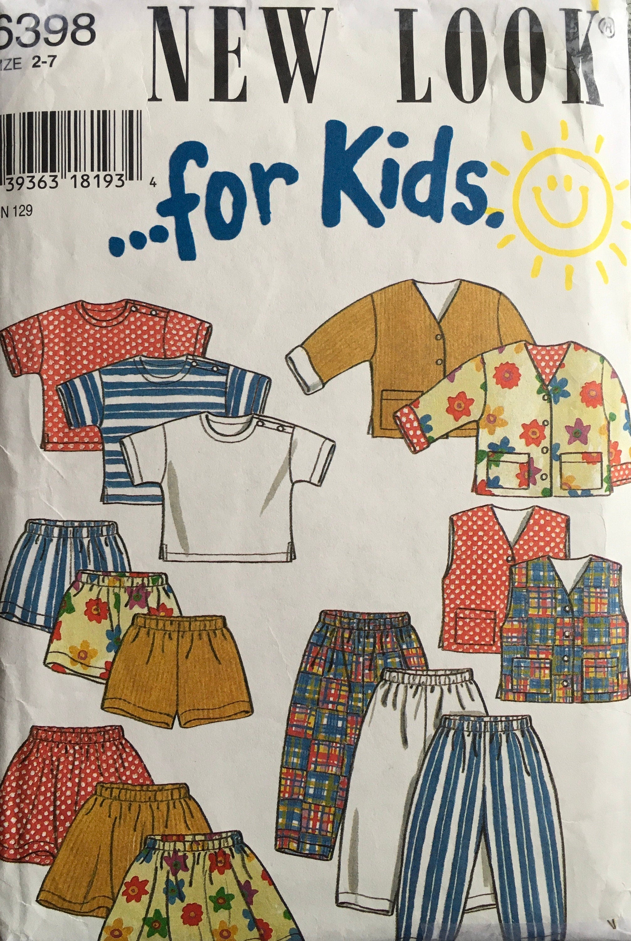 New Look 6398 Sewing Pattern (Vintage) CUT