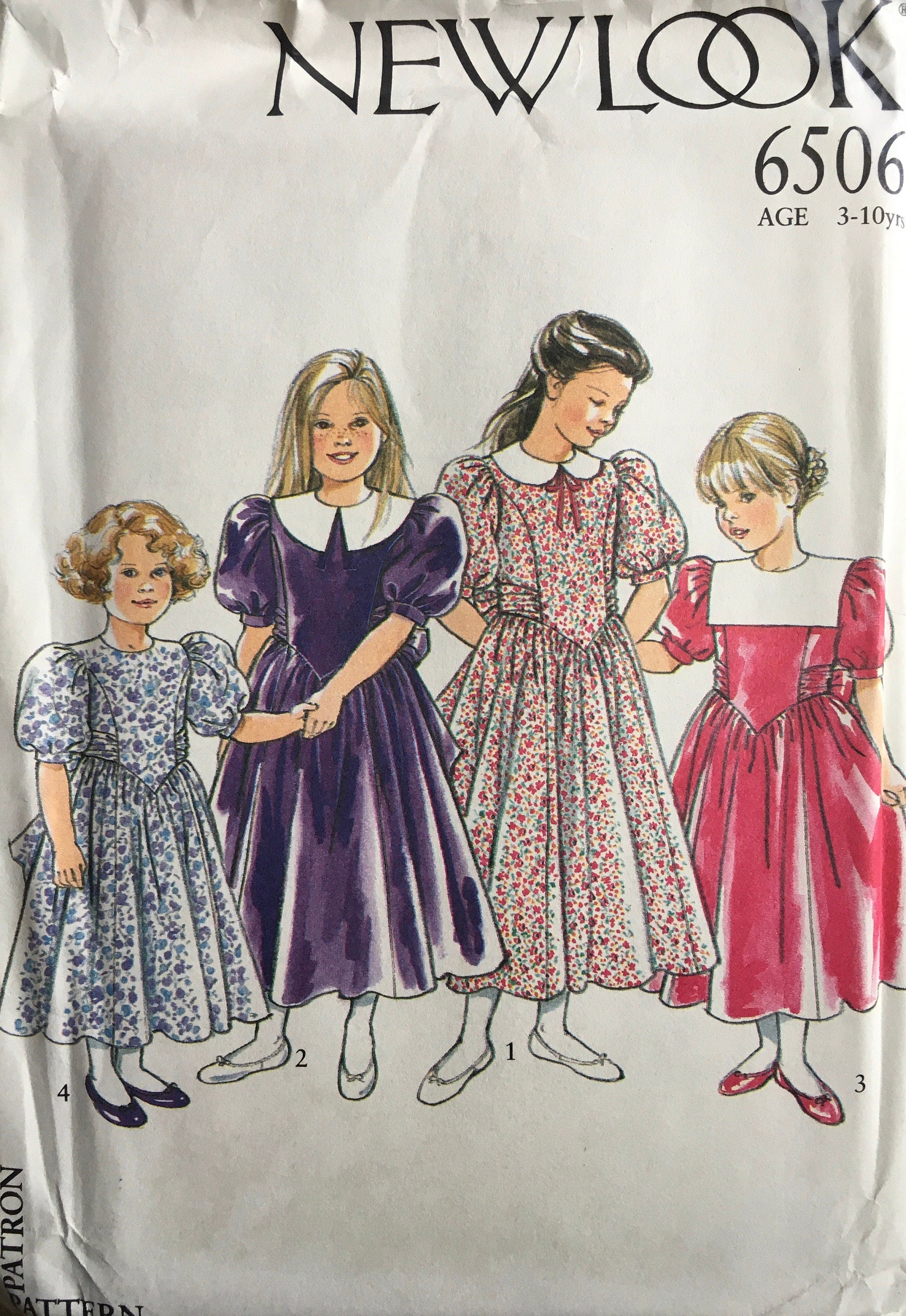 New Look 6506 Sewing Pattern (Vintage) UNCUT/CUT