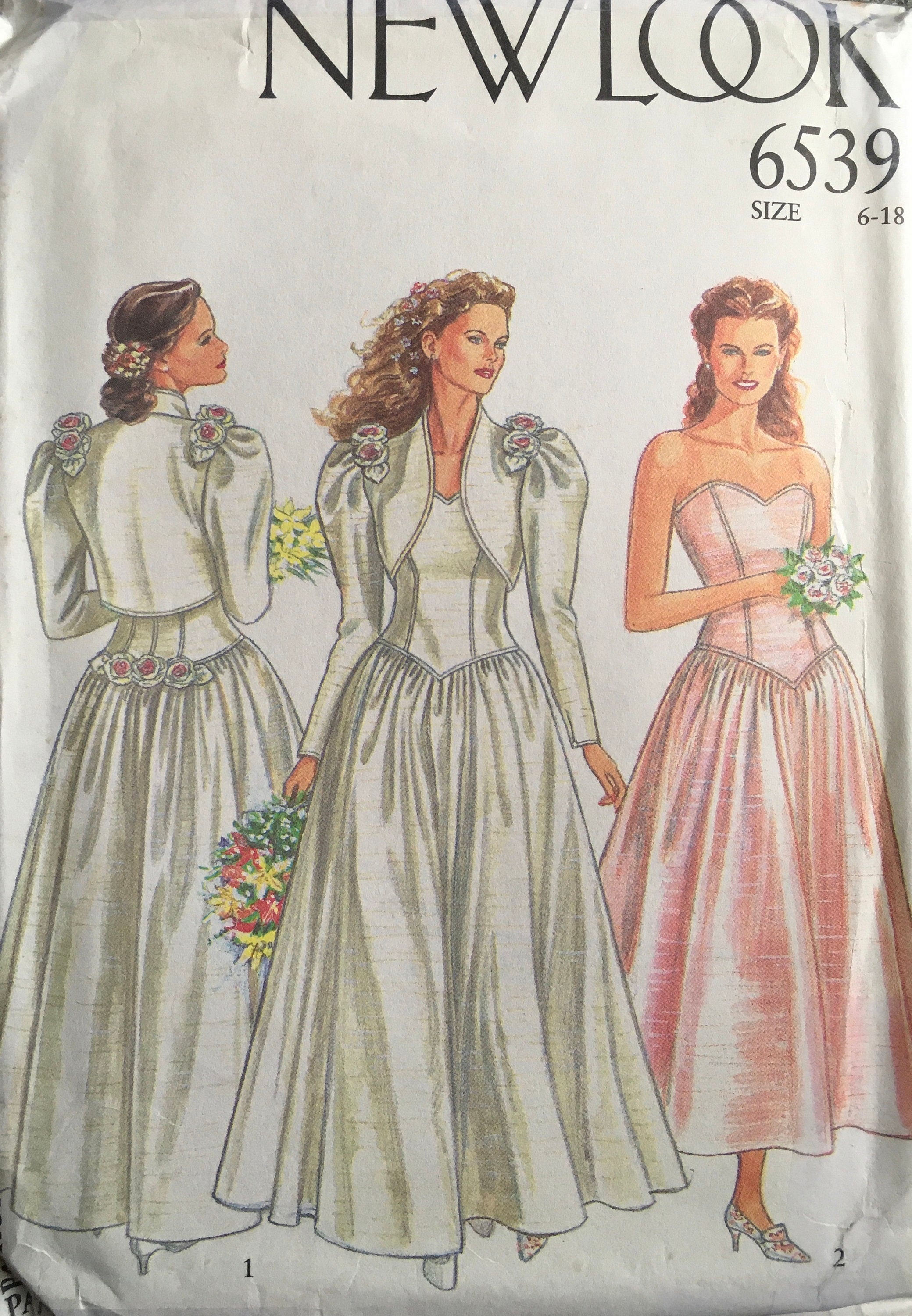 New Look 6539 Sewing Pattern (Vintage) UNCUT