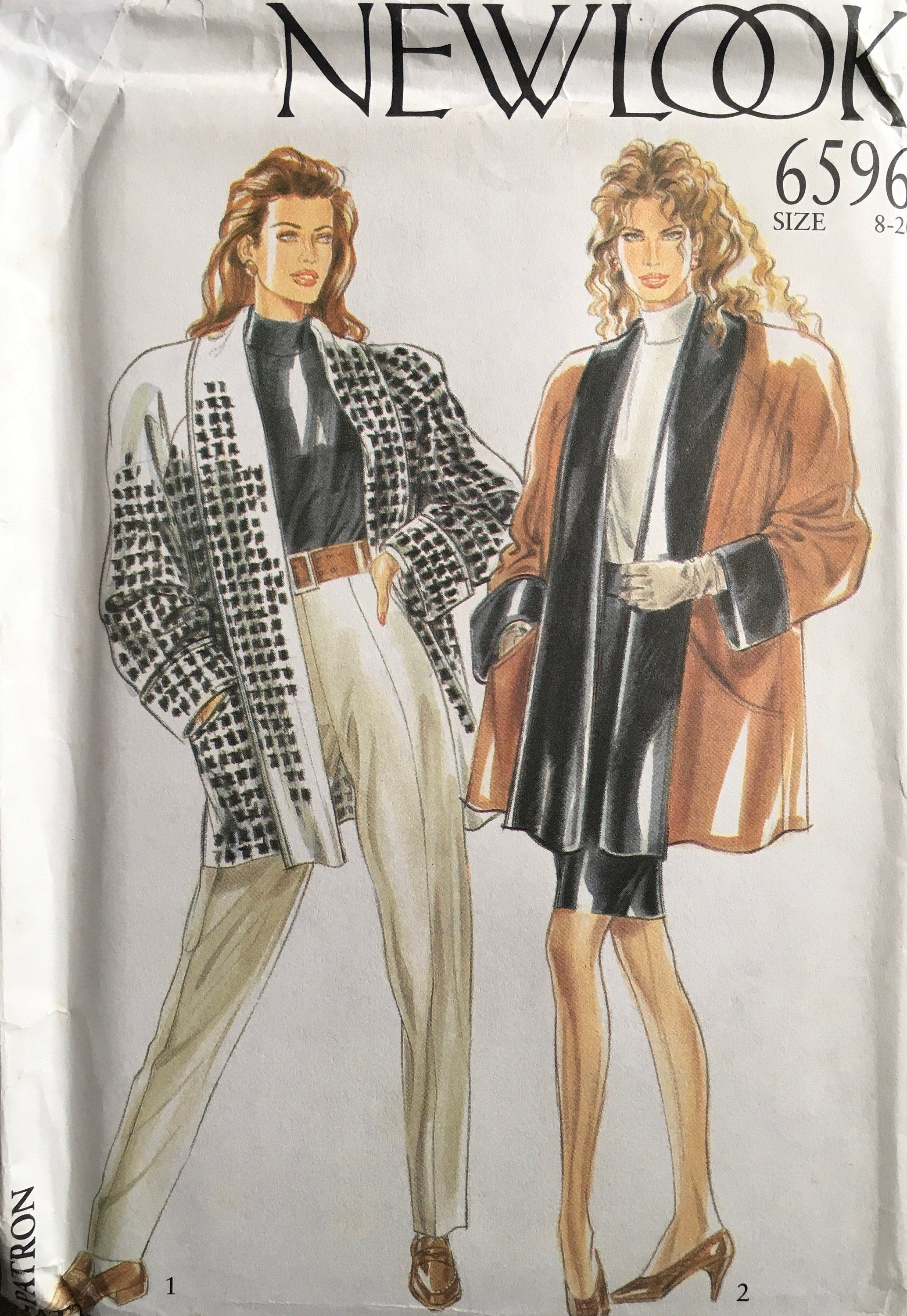 New Look 6596 Sewing Pattern (Vintage) UNCUT