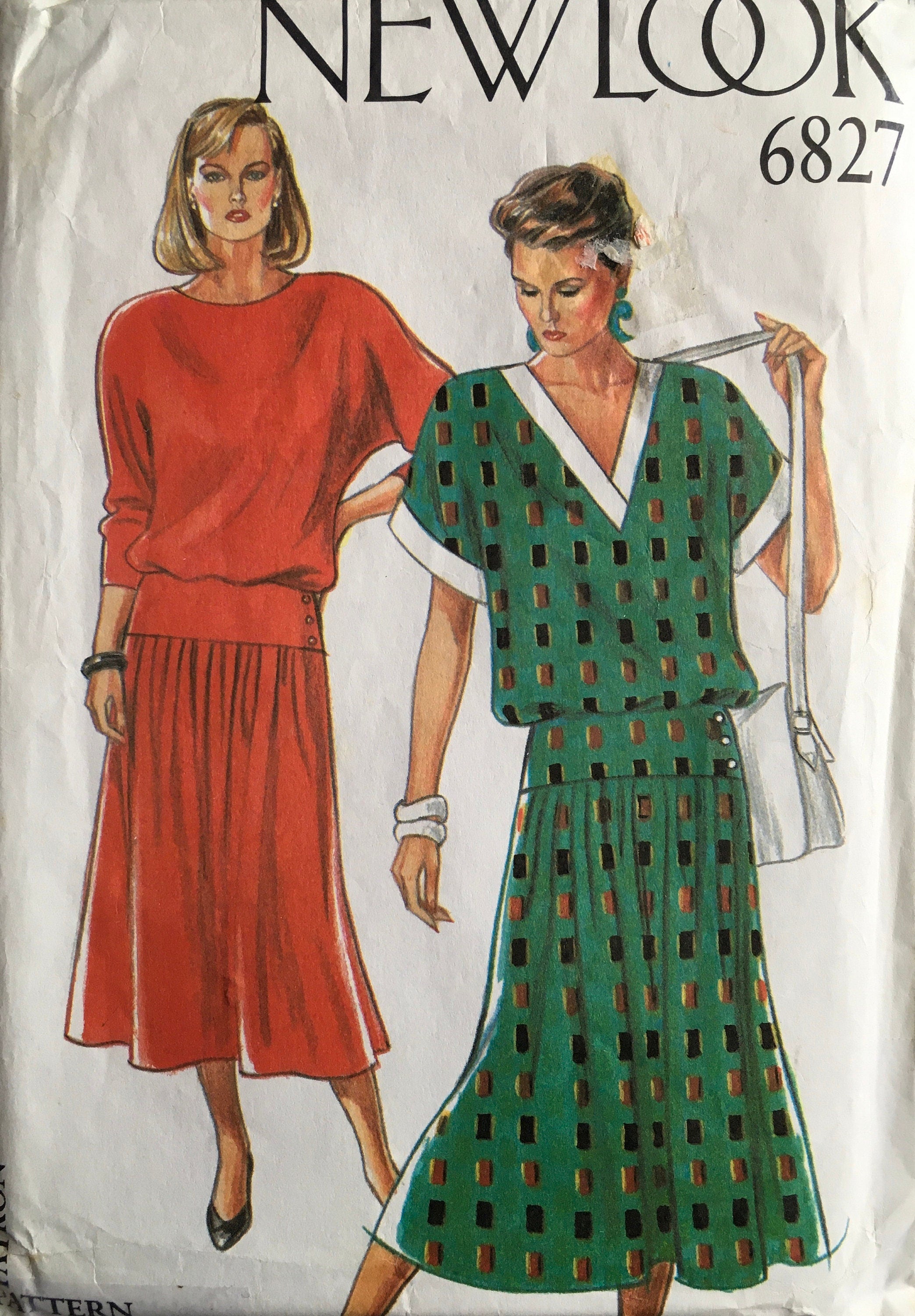 New Look 6827 Sewing Pattern (Vintage) UNCUT