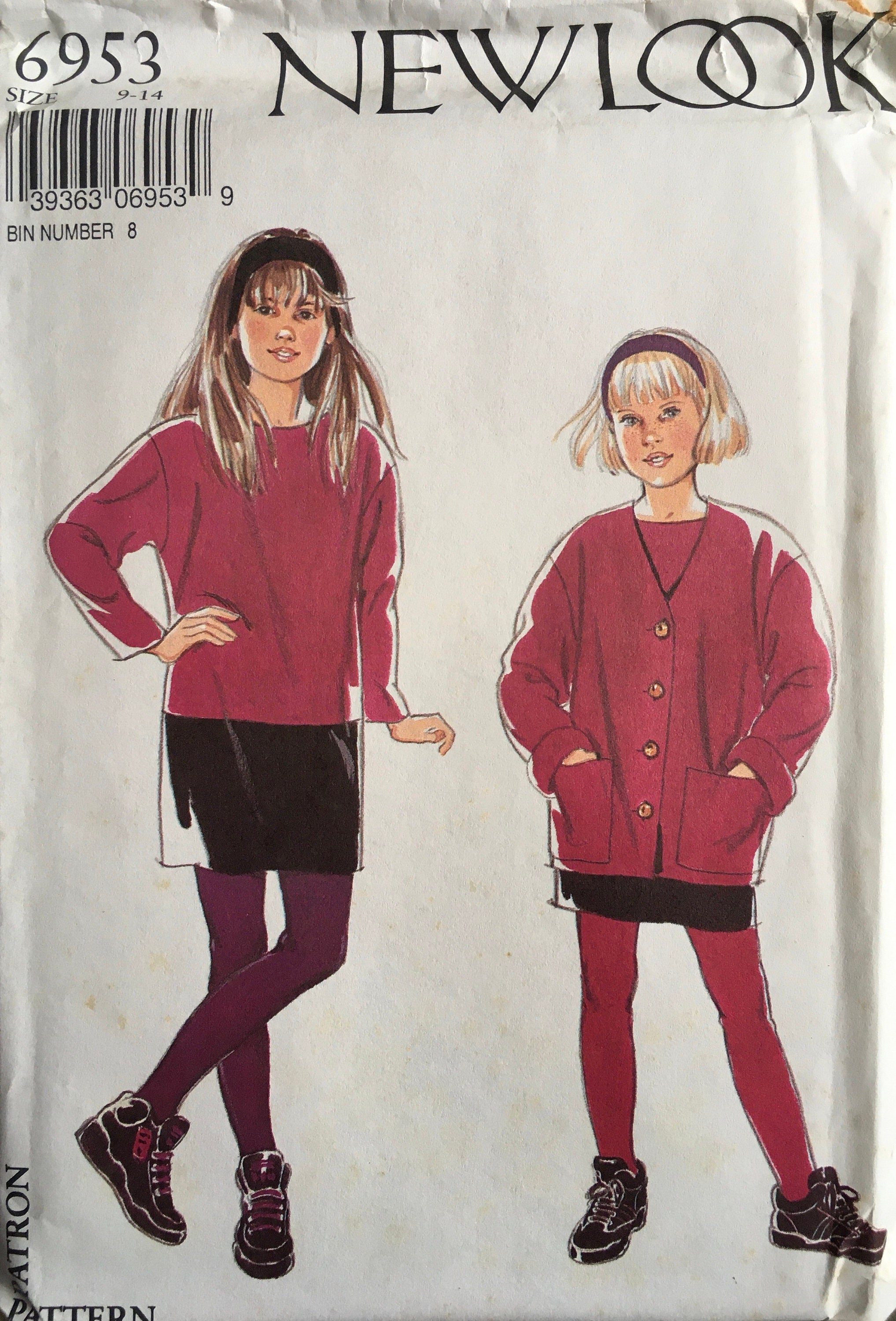 New Look 6953 Sewing Pattern (Vintage) UNCUT