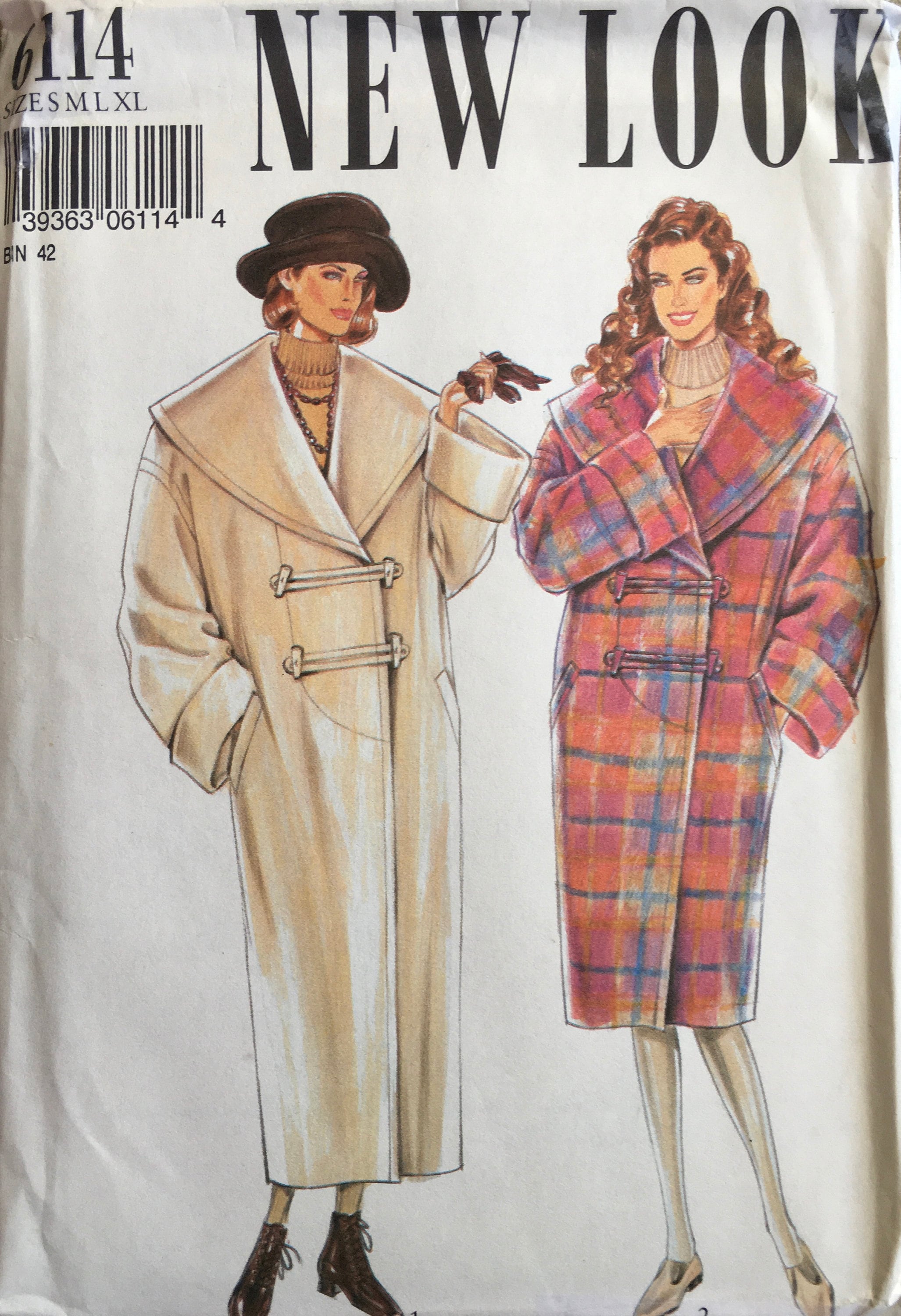 New Look 6114 Sewing Pattern (Vintage) UNCUT