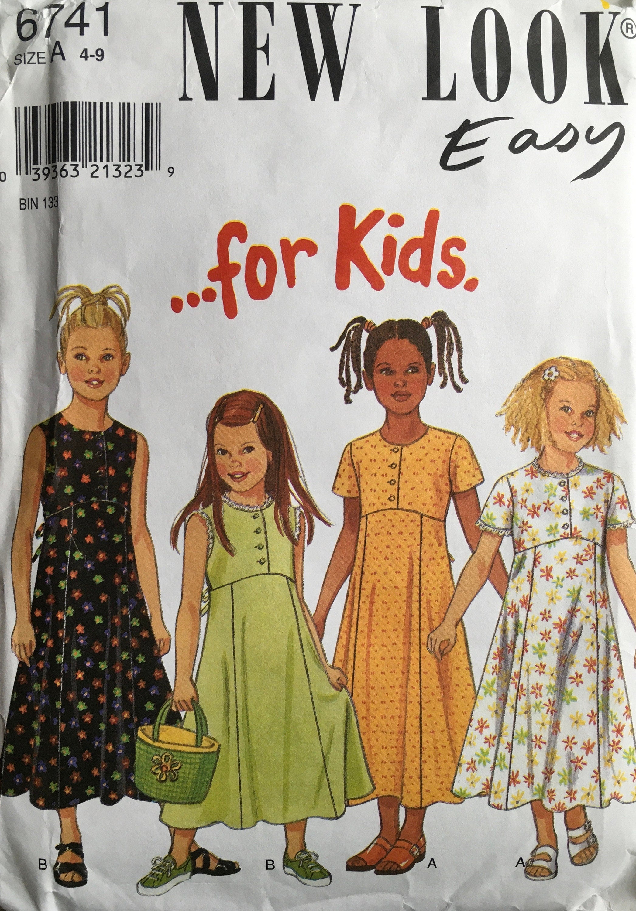 New Look 6741 Sewing Pattern (Vintage) CUT