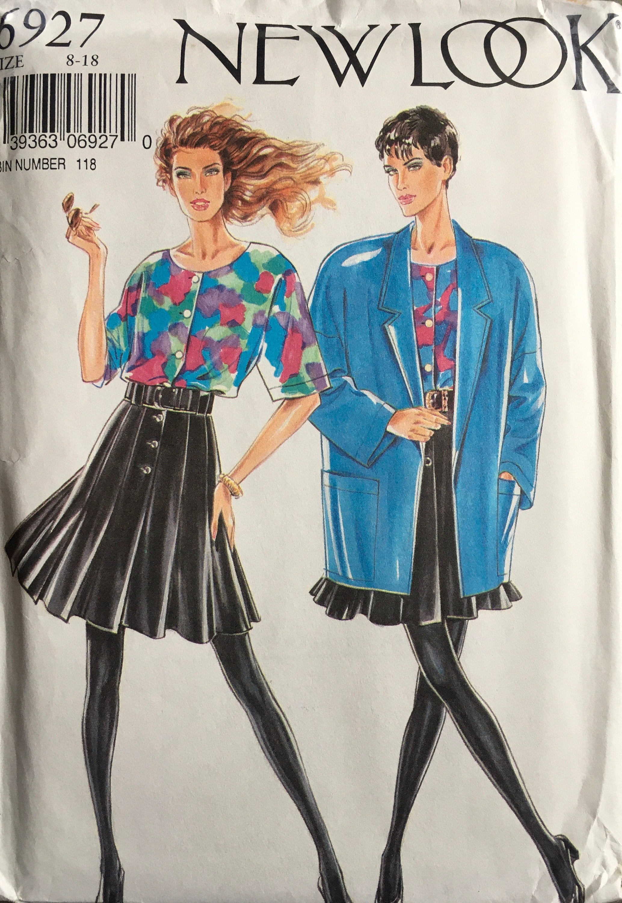 New Look 6927 Sewing Pattern (Vintage) UNCUT