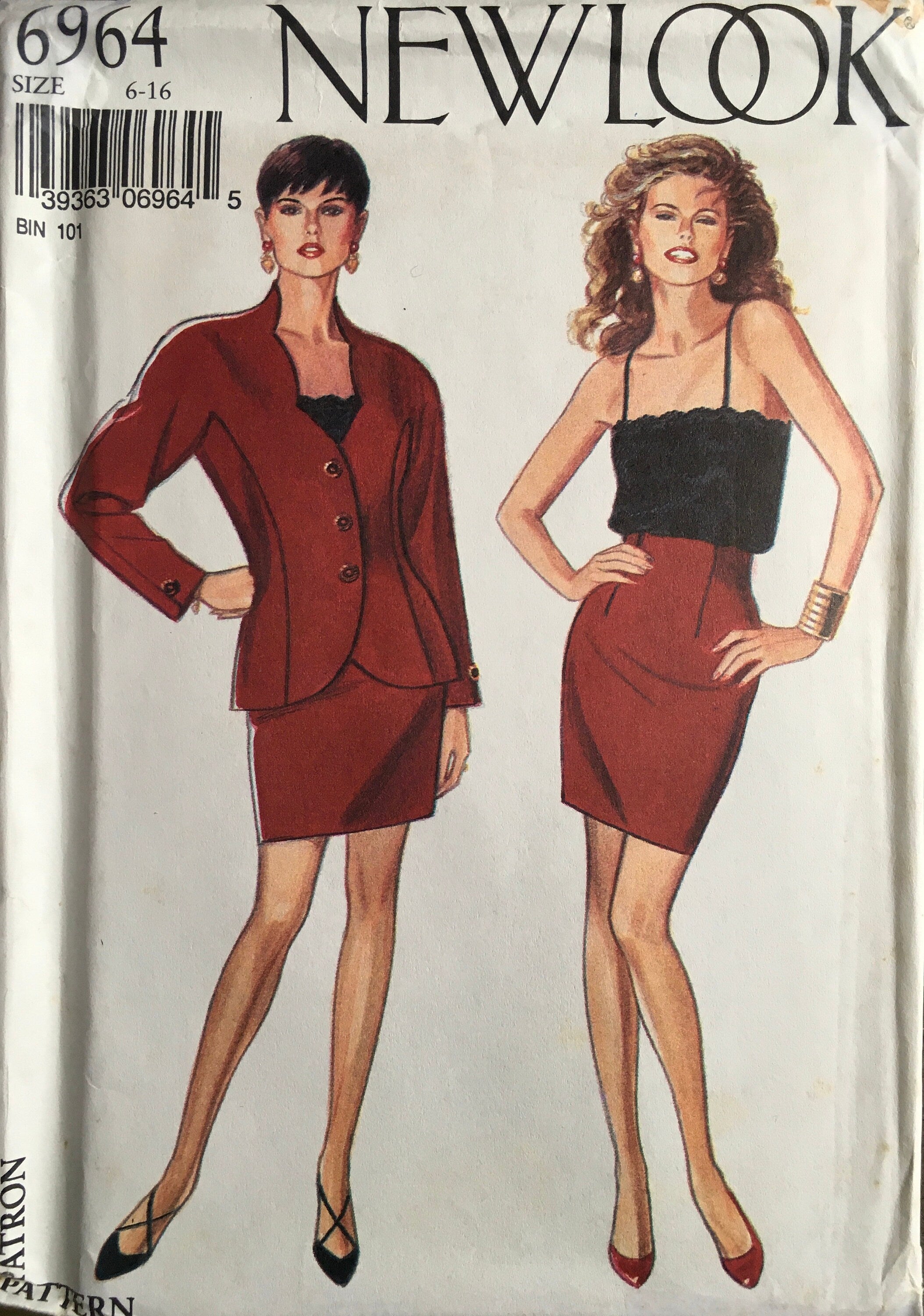 New Look 6964 Sewing Pattern (Vintage) UNCUT