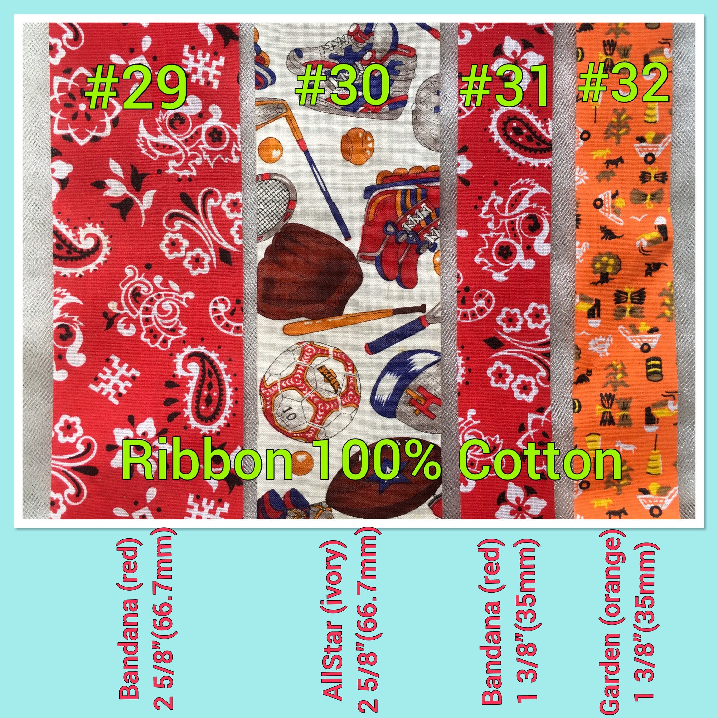 5 Yards Cotton Ribbon (Vintage) VII