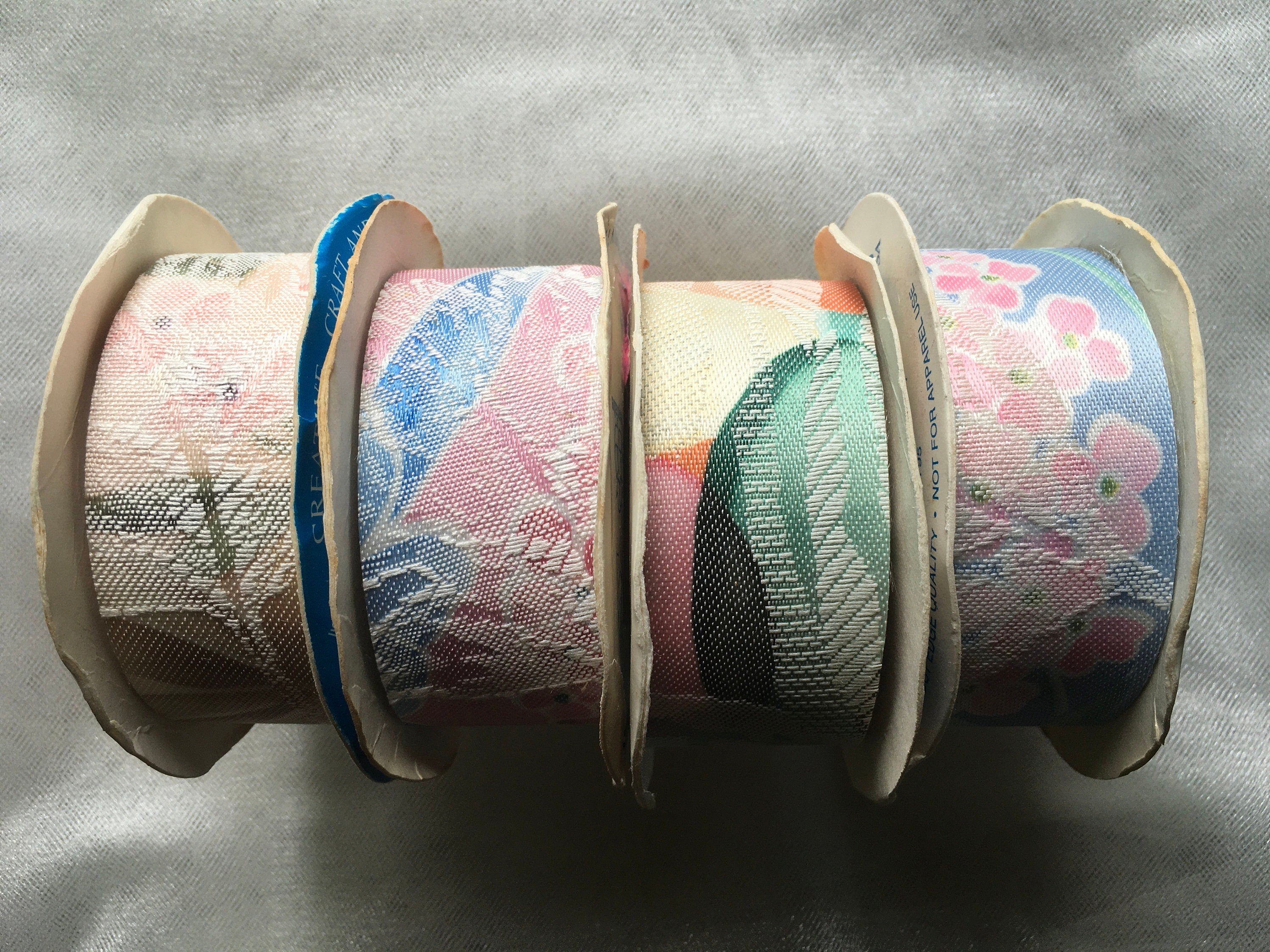 5 Yards Rayon Ribbon (Vintage) XI