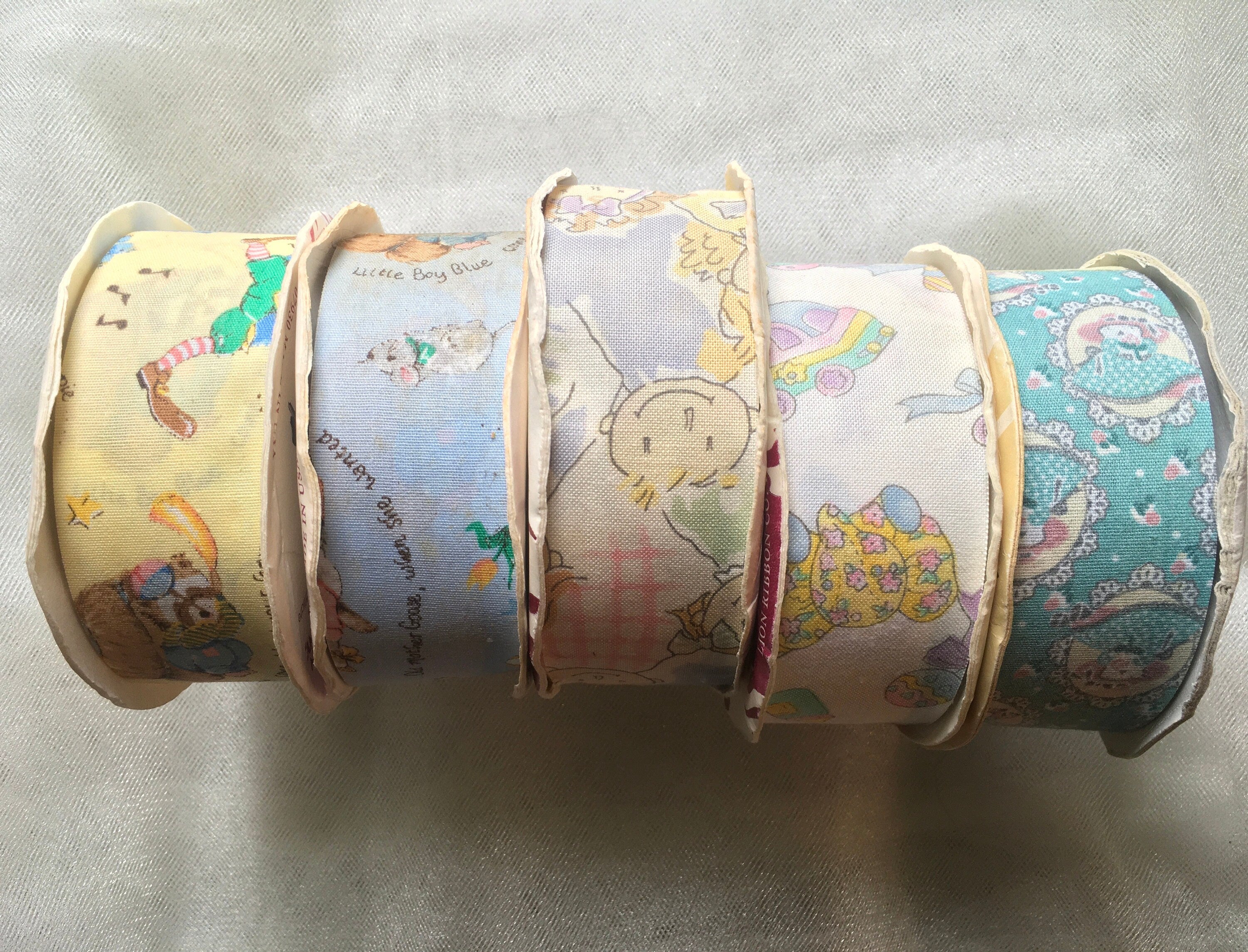 5 Yards Cotton Ribbon (Vintage) IV