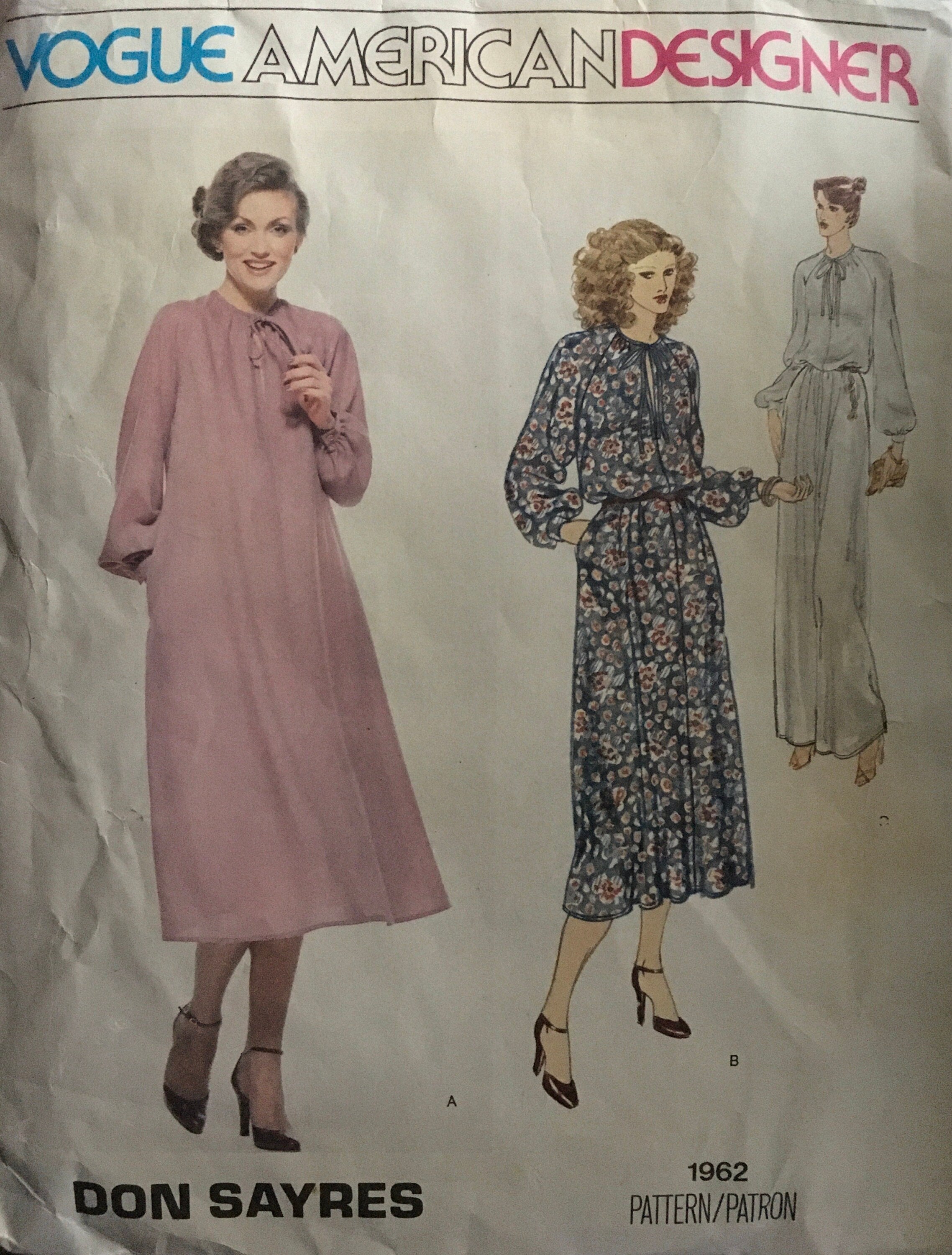 Vogue 1962 Sewing Pattern (Vintage) CUT