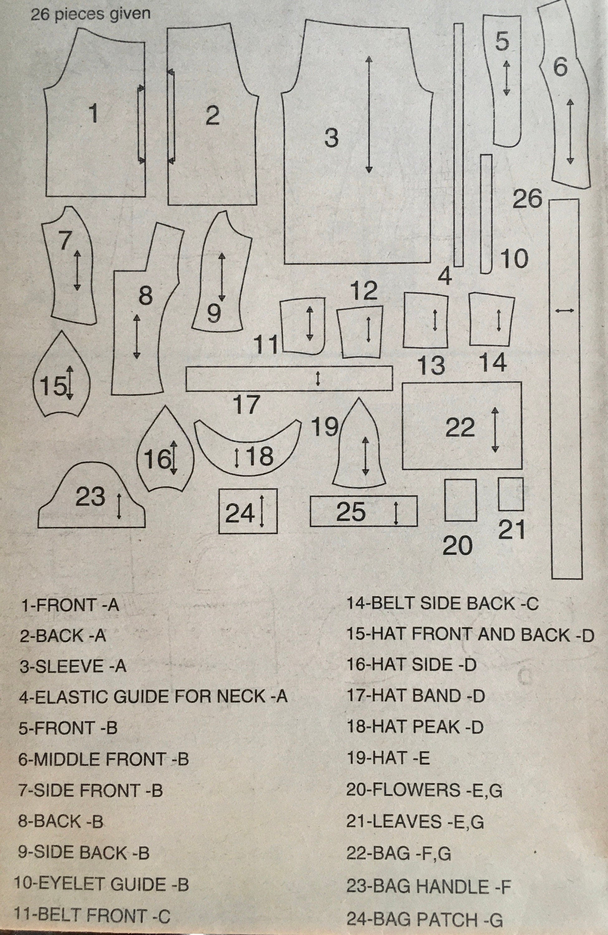 Simplicity 5799 Sewing Pattern (Vintage) CUT