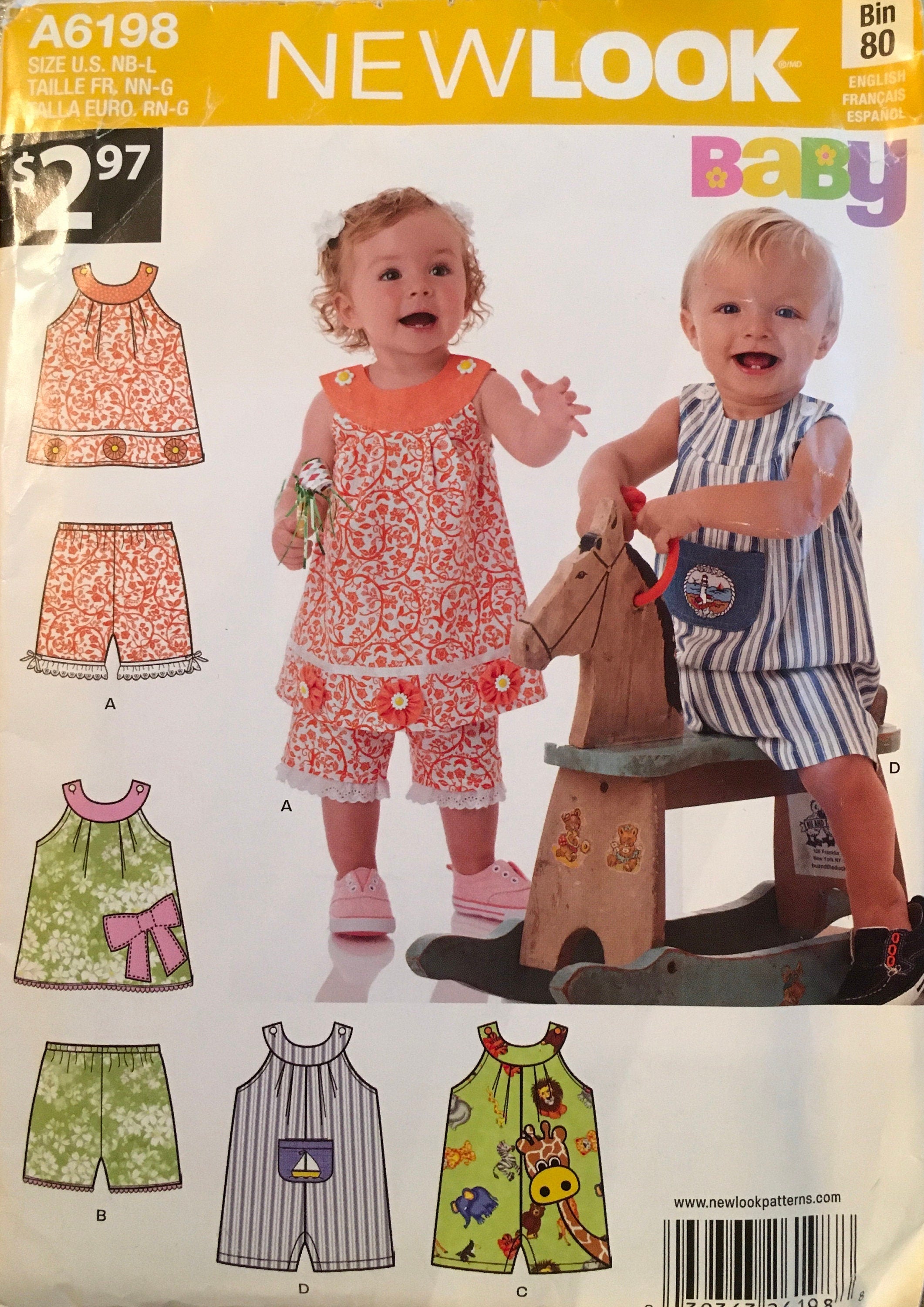 New Look 6198 Sewing Pattern (Vintage) UNCUT