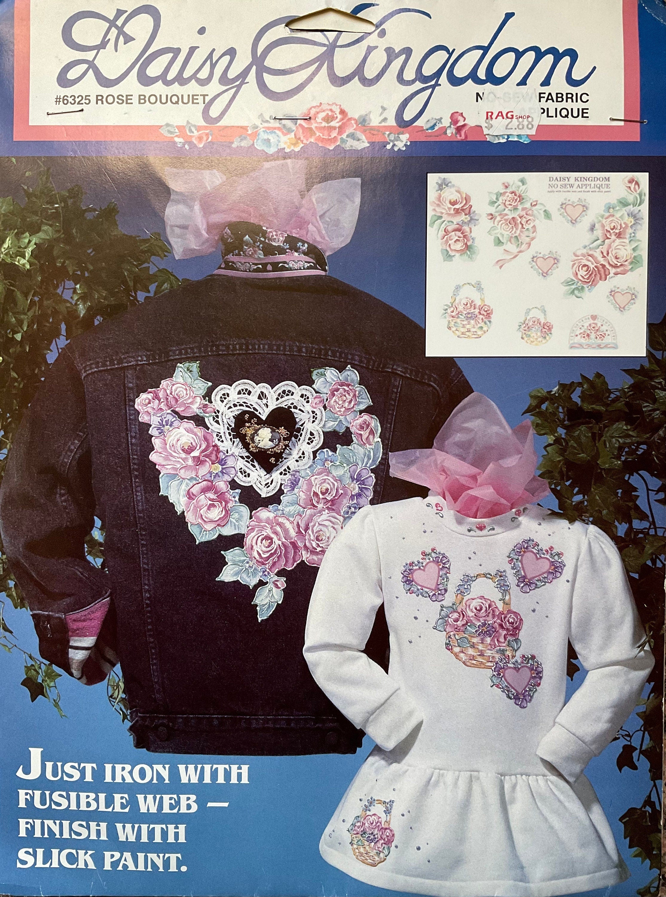 Daisy Kingdom No-Sew Appliqué (Vintage) UNCUT
