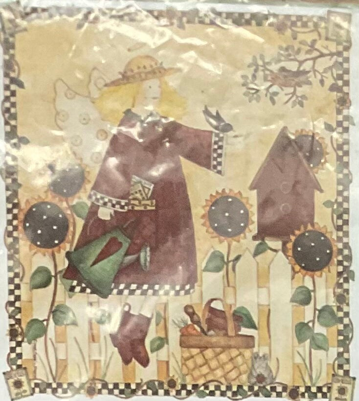 Fashion Art Iron-On Transfer (Vintage) UNCUT
