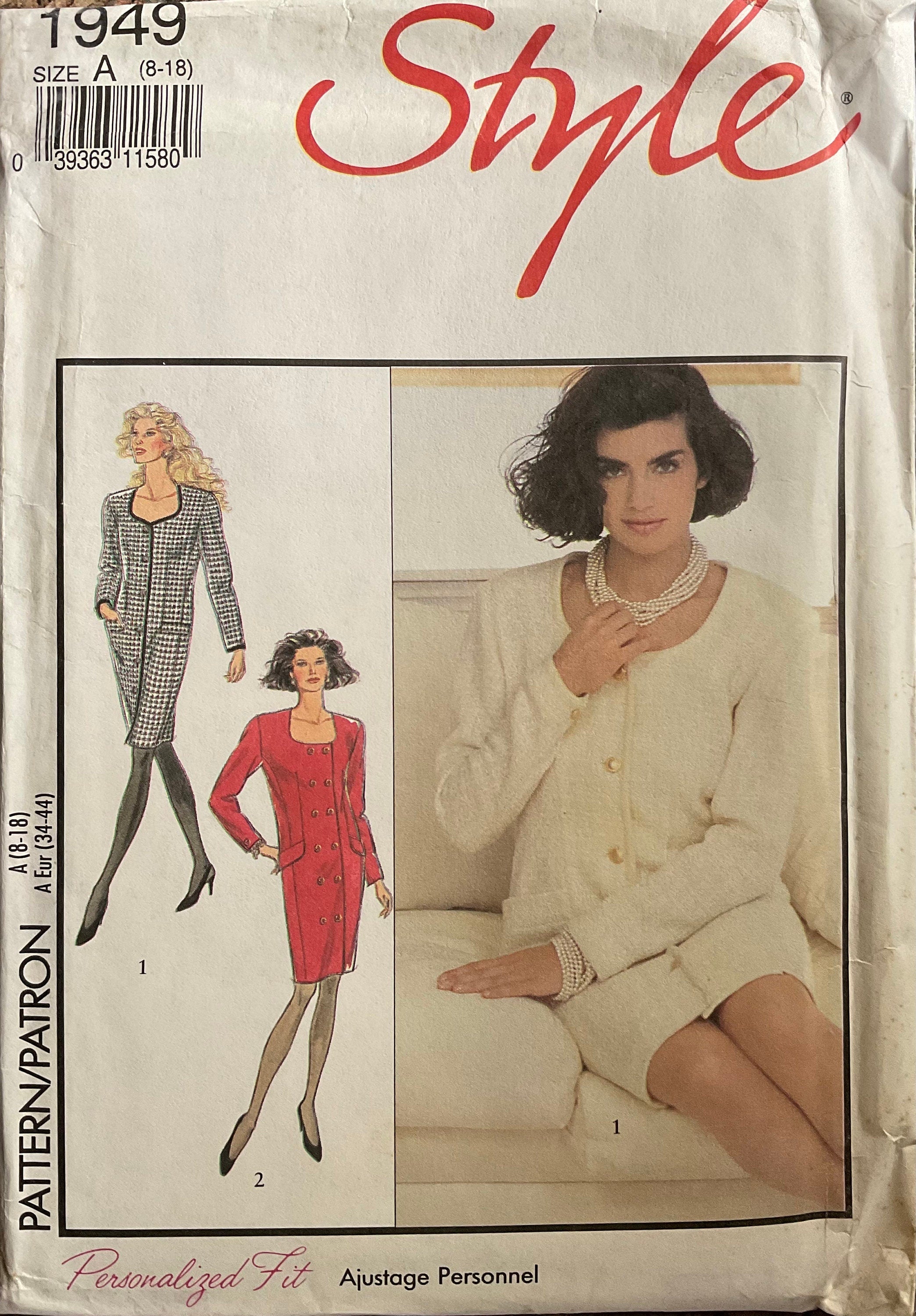 Style 1949 Sewing Pattern (Vintage) UNCUT