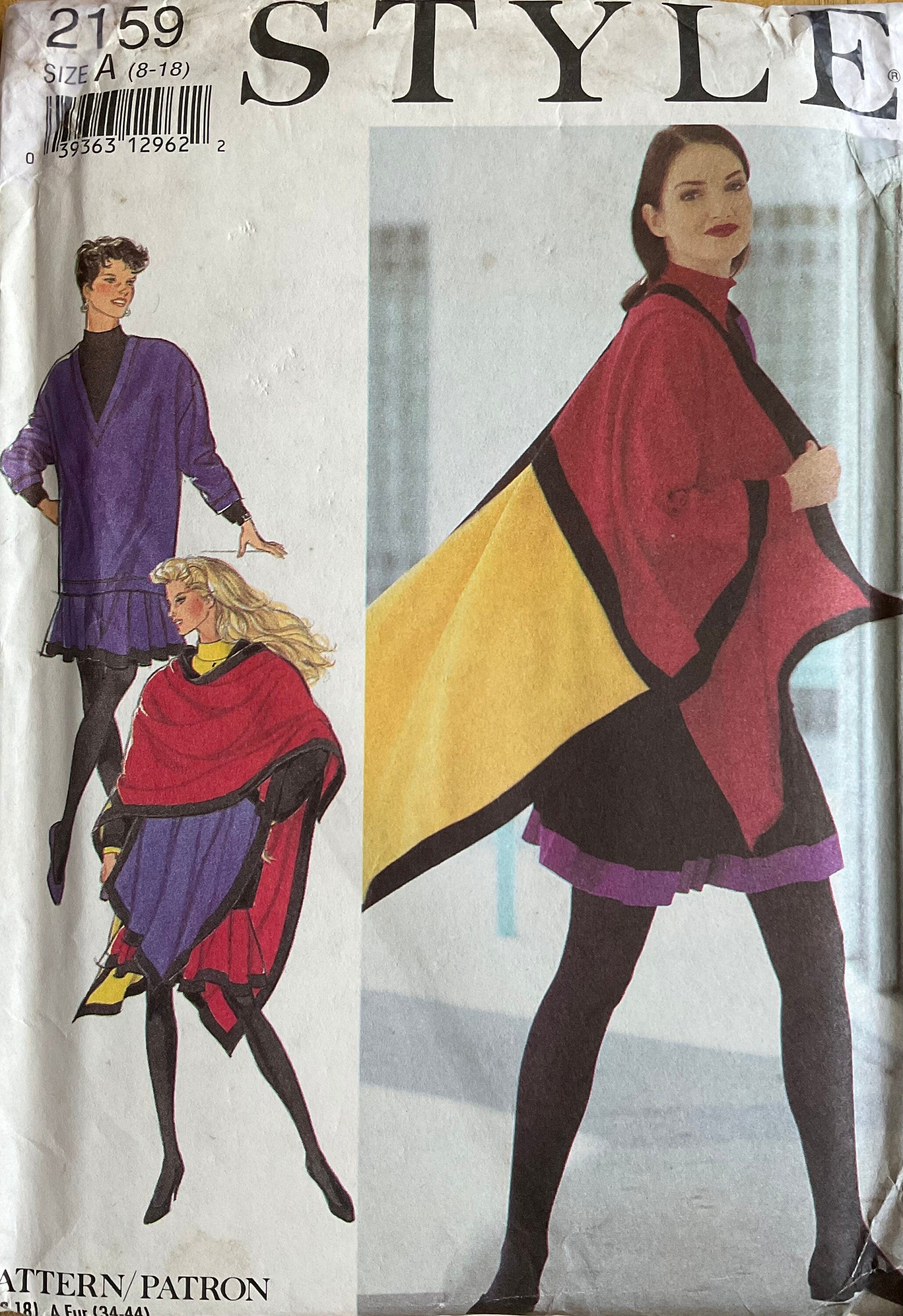 Style 2159 Sewing Pattern (Vintage) UNCUT