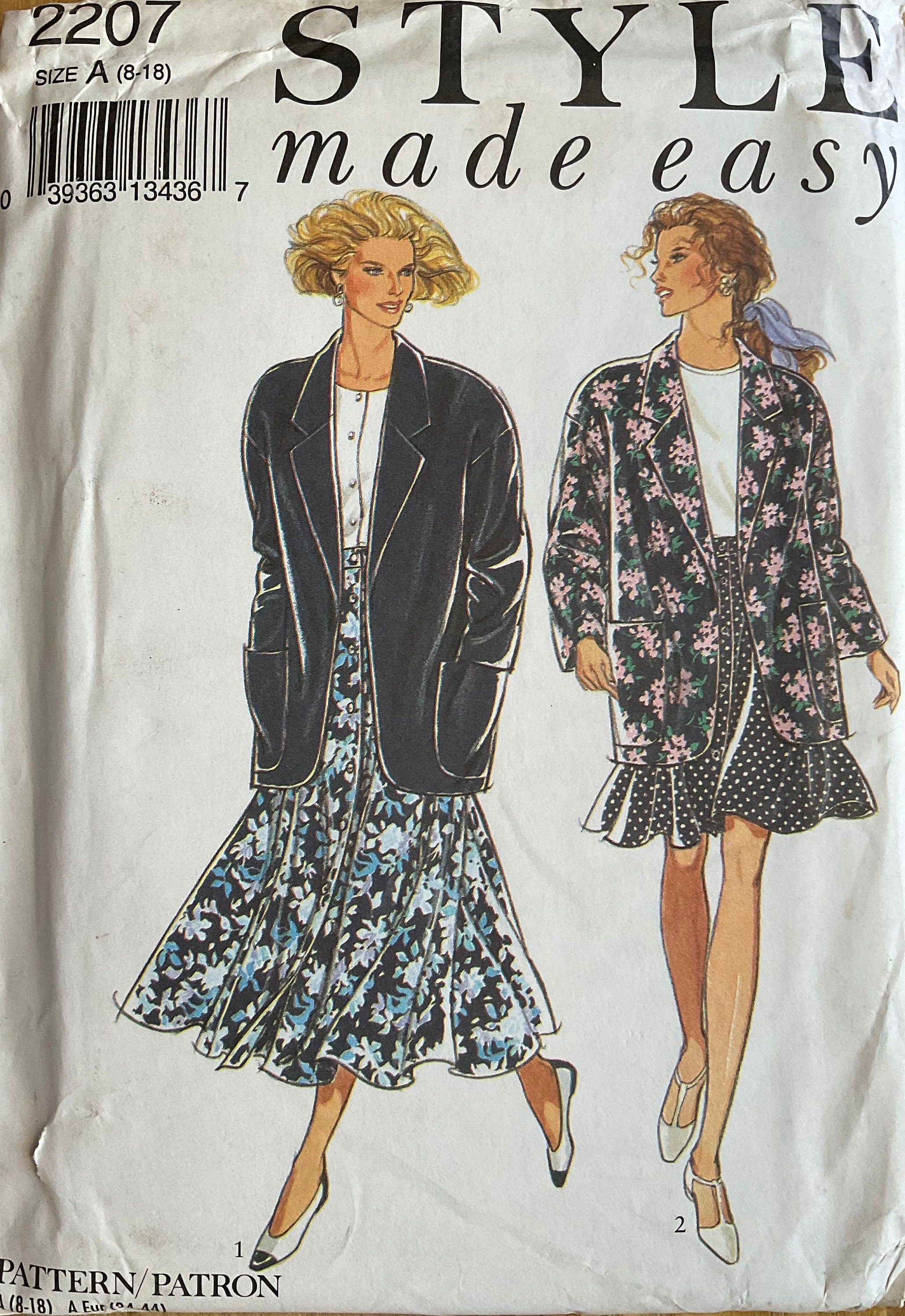 Style 2207 Sewing Pattern (Vintage) UNCUT