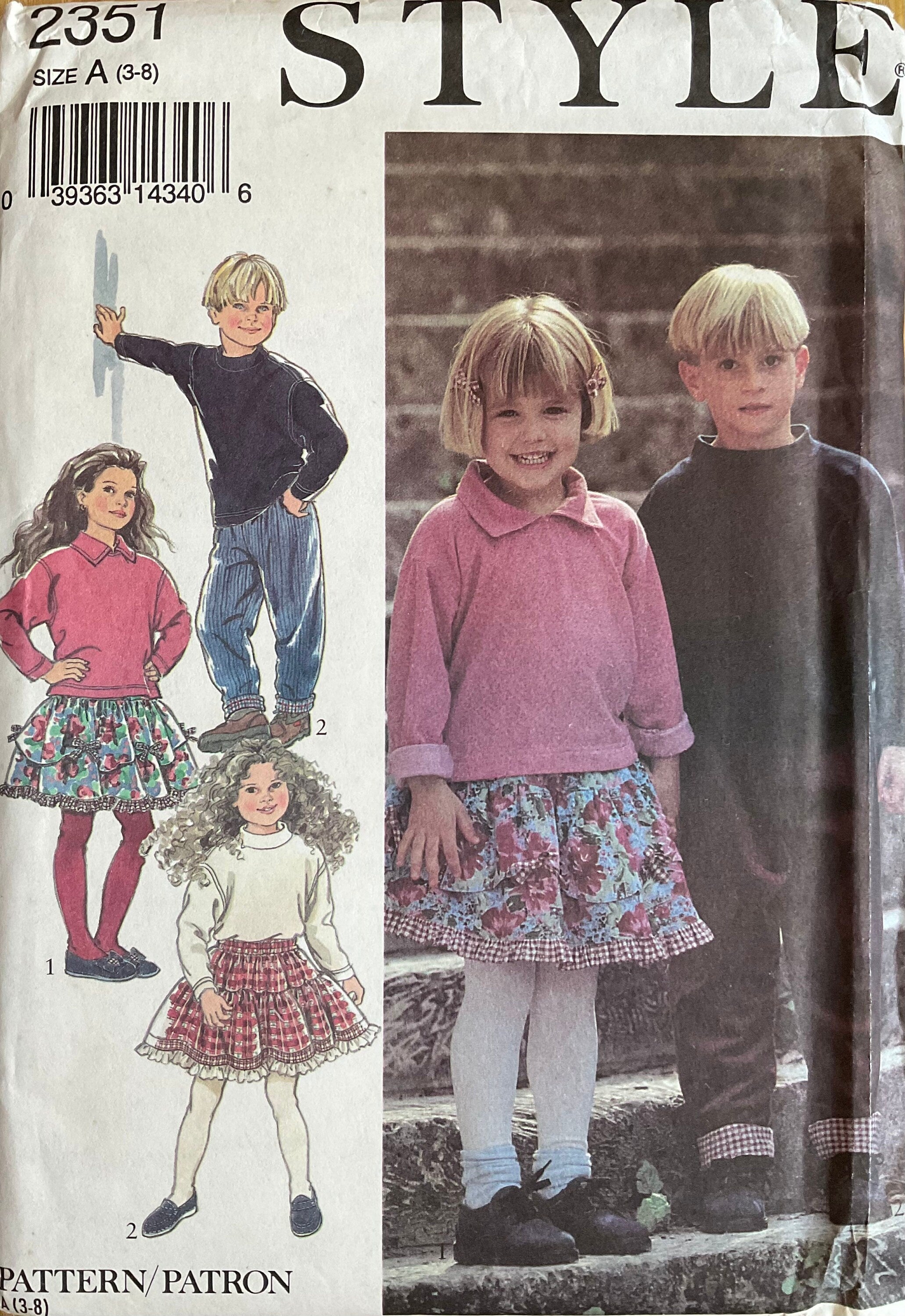 Style 2351 Sewing Pattern (Vintage) UNCUT